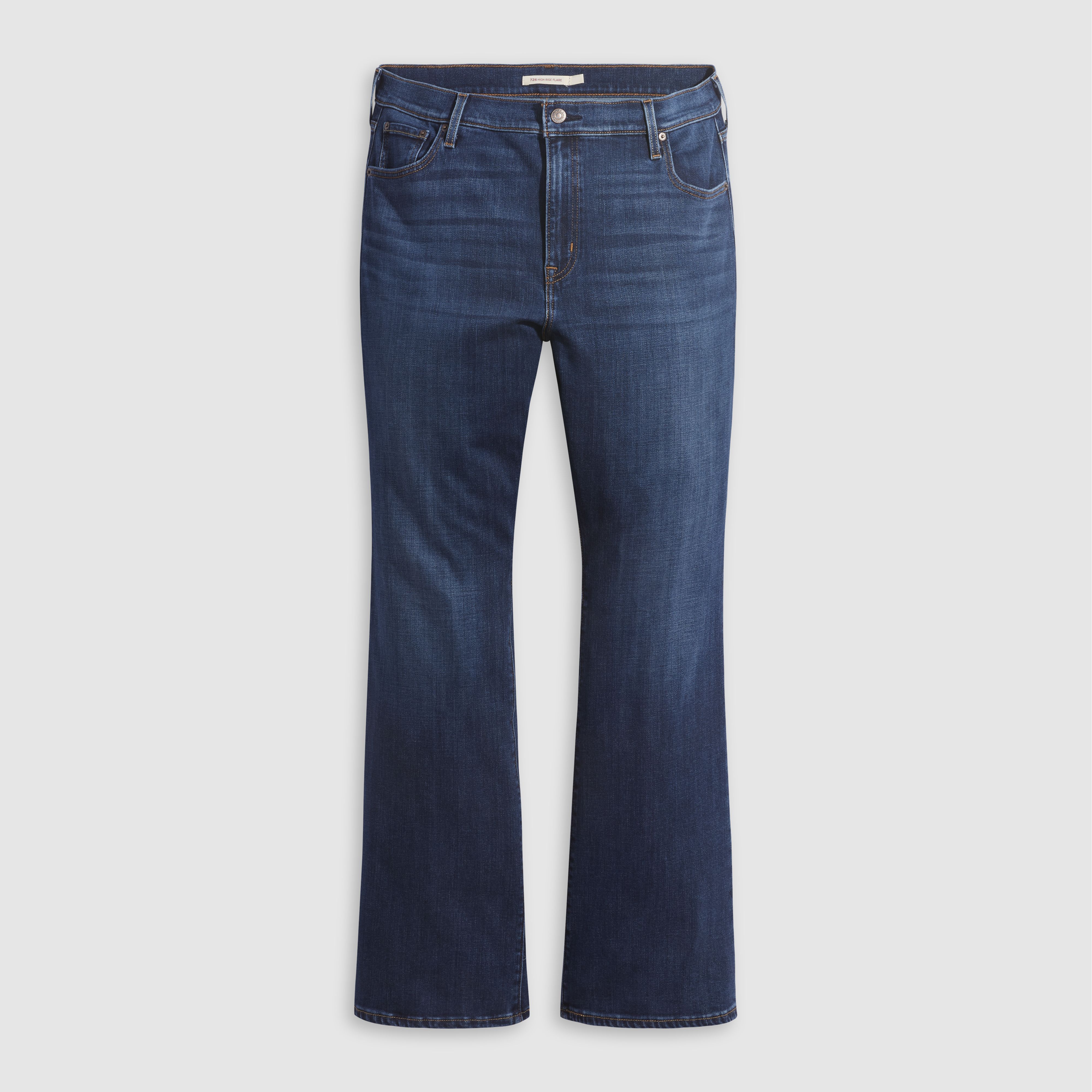 726 High Rise Flare Women's Jeans (Plus Size) 4