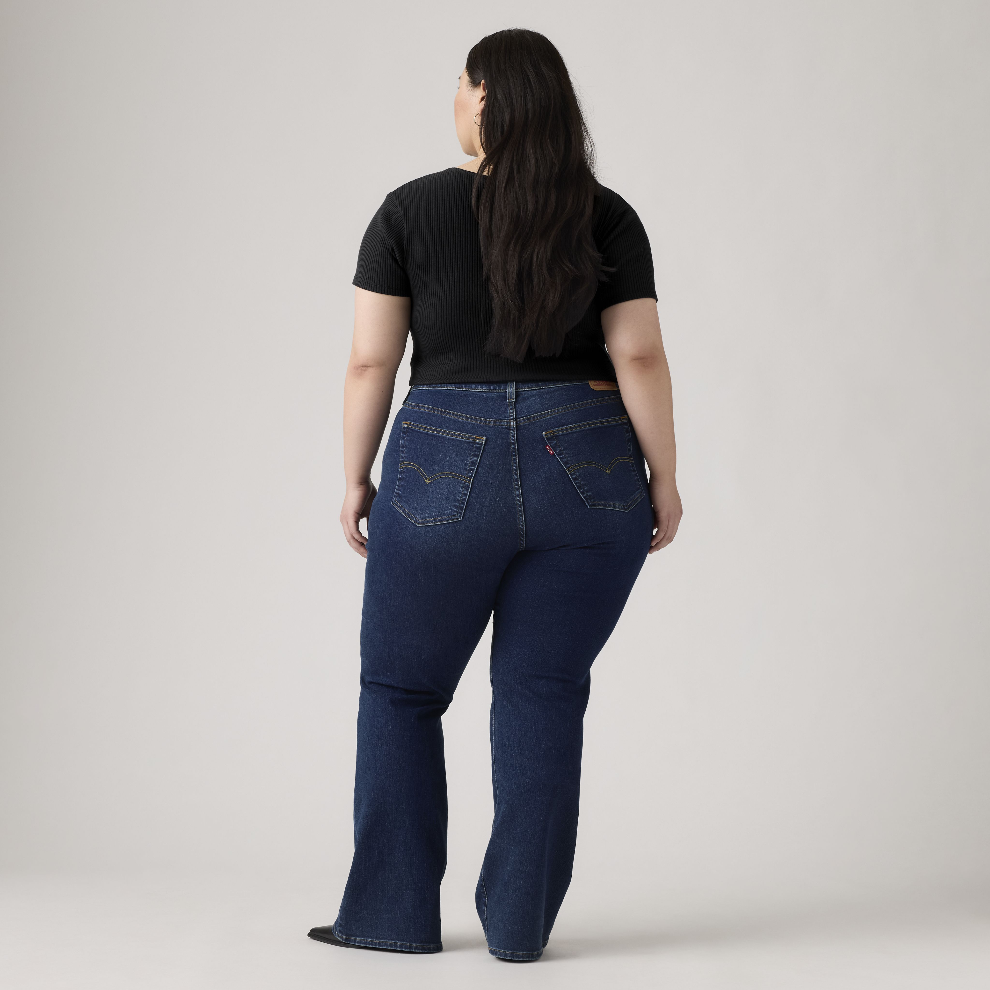 726 High-Rise Flare Women's Jeans (Plus Size) 4