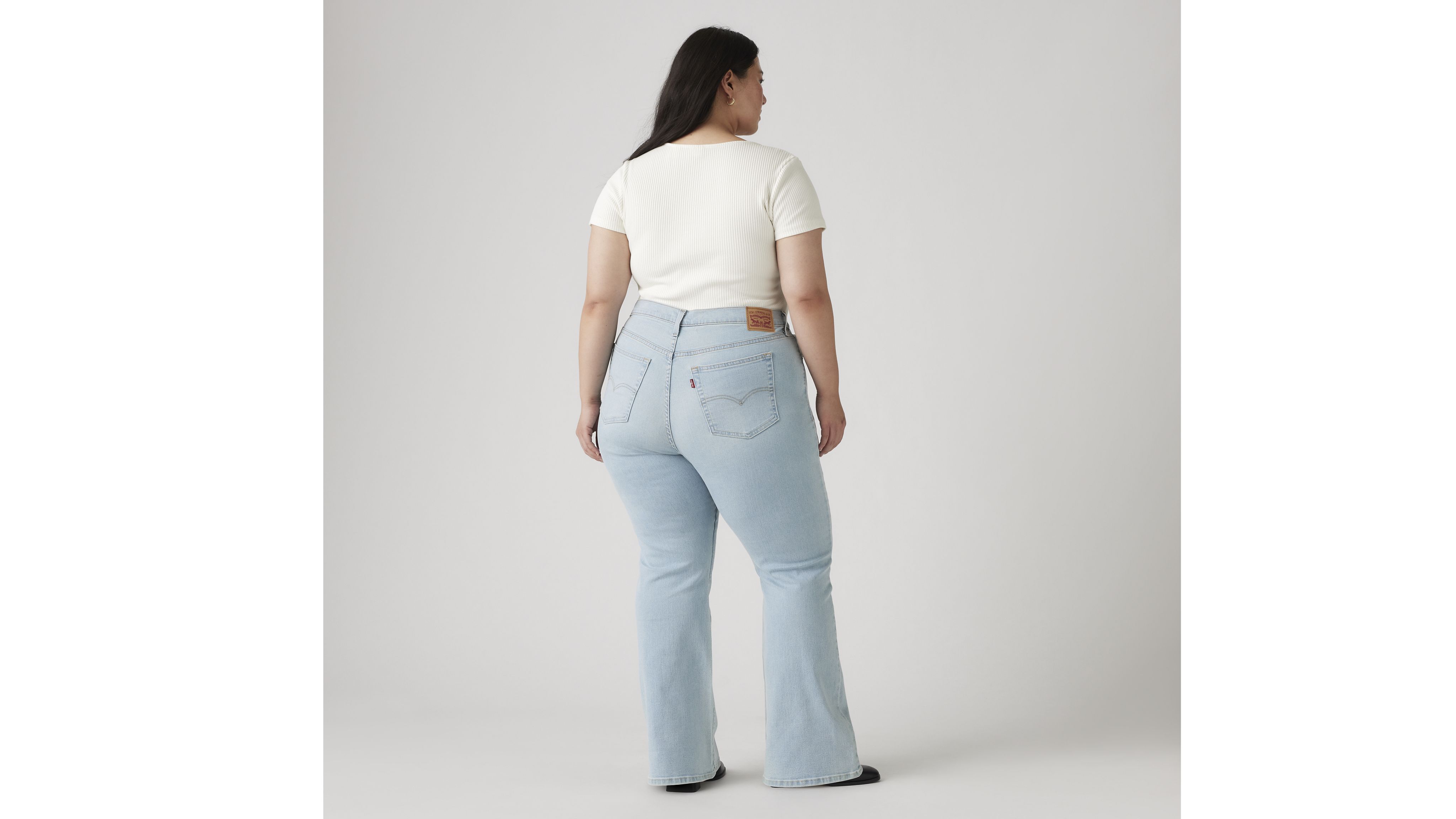 726 High-Rise Flare Women's Jeans (Plus Size) 4