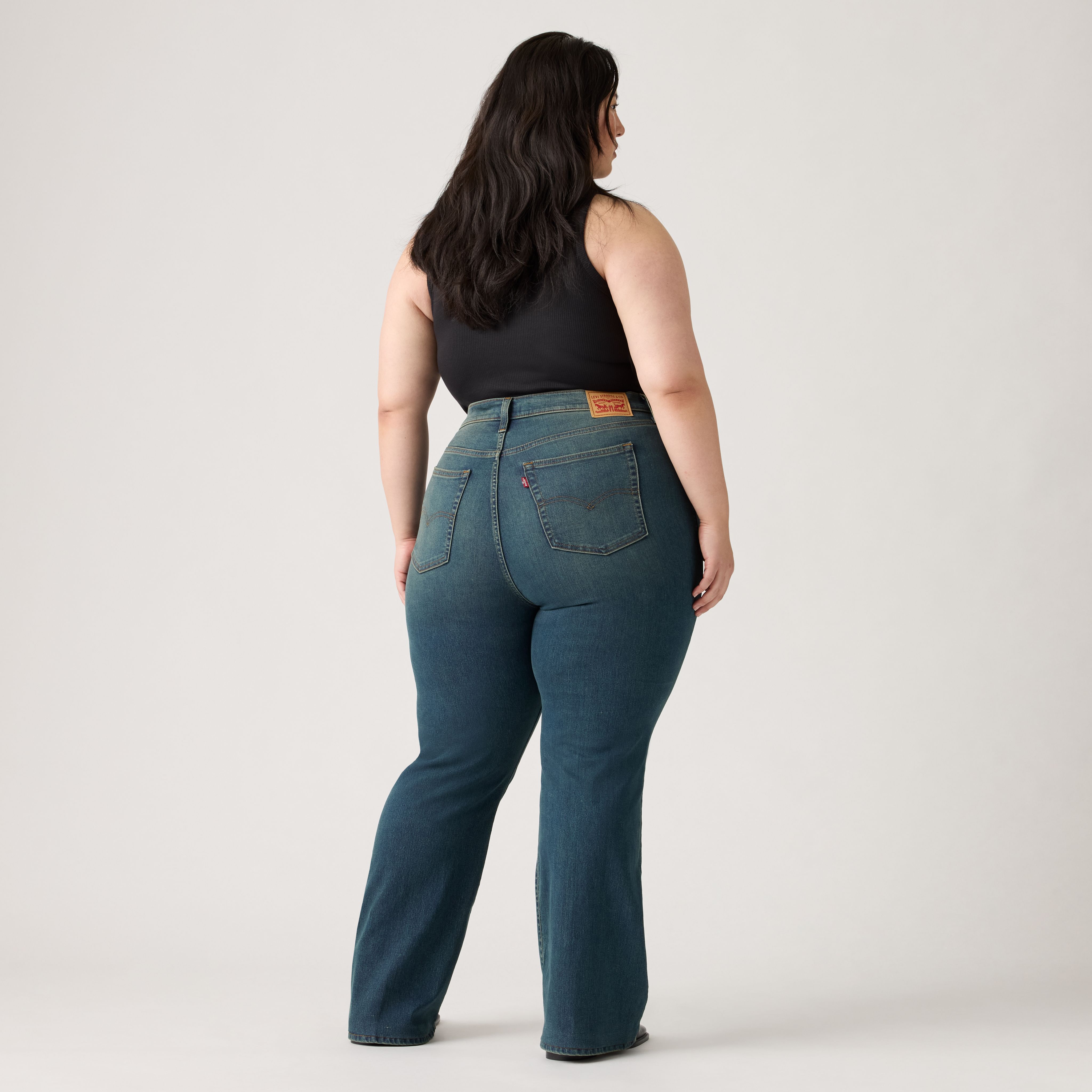 726 High-Rise Flare Women's Jeans (Plus Size) 3