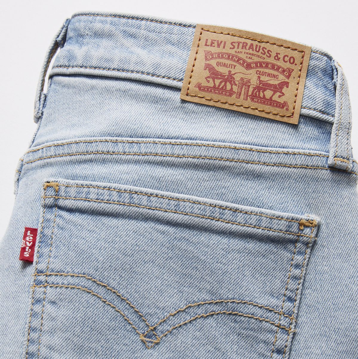 Superlow Bootcut Women's Jeans — All Alone - Light Wash