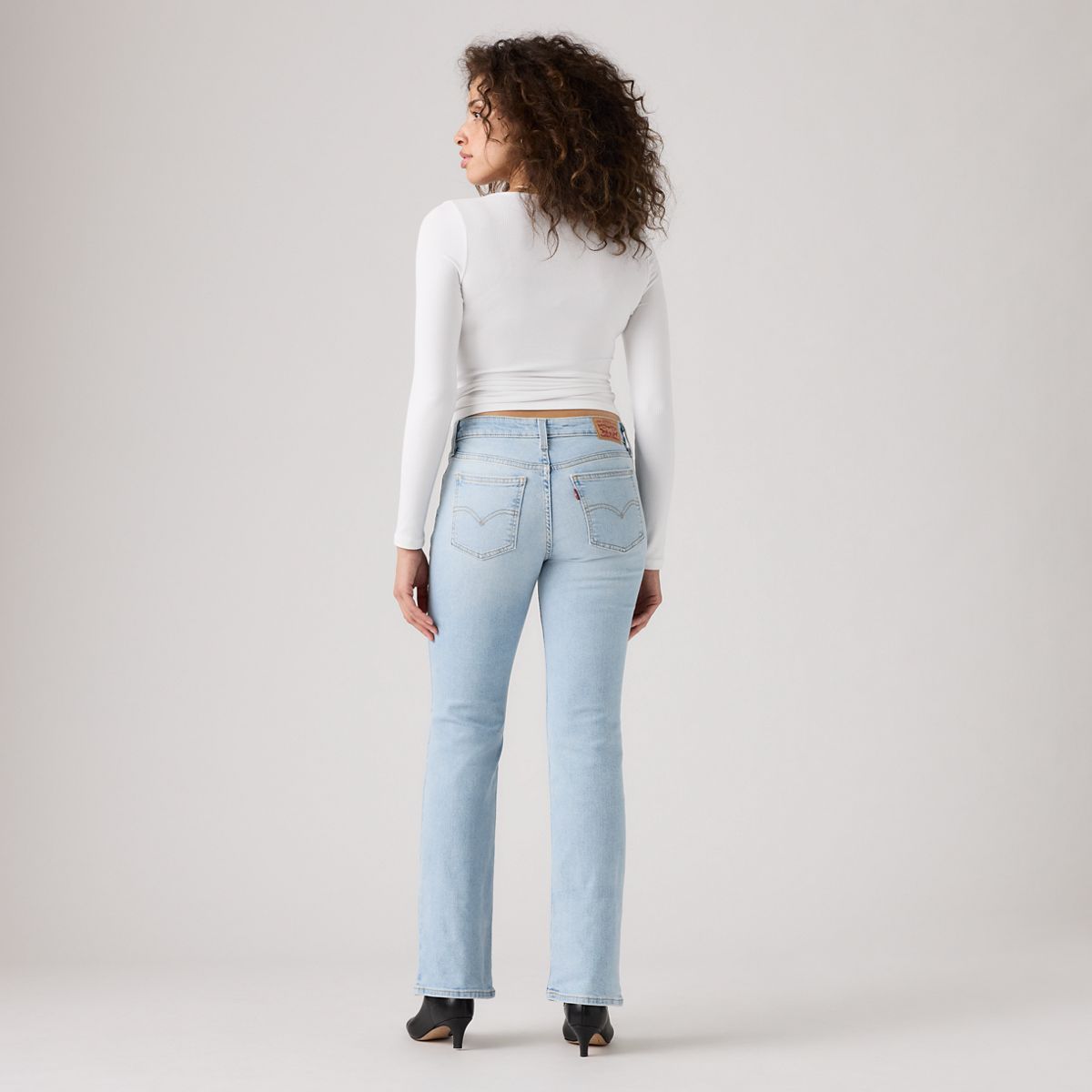 Superlow Bootcut Women's Jeans — All Alone - Light Wash