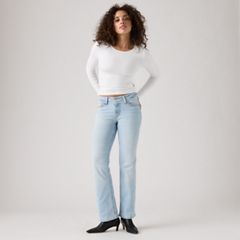 Superlow Bootcut Women's Jeans — All Alone - Light Wash 1