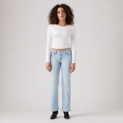 Superlow Bootcut Women's Jeans — All Alone - Light Wash 5