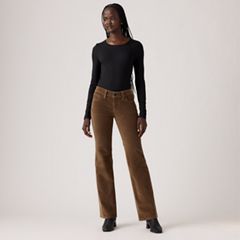 Superlow Bootcut Corduroy Women's Pants — Carafe - Brown 1