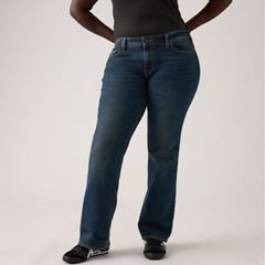 Superlow Bootcut Women's Jeans — Sweep Down - Dark Wash 9