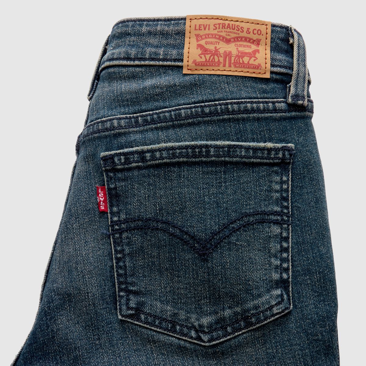 Superlow Bootcut Women's Jeans — Here And There Boot - Dark Wash