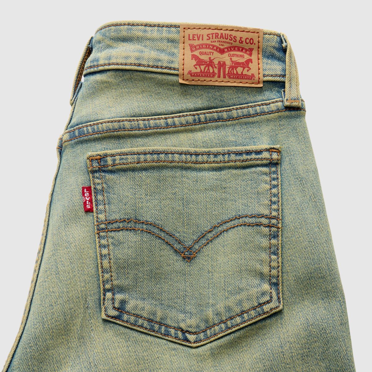 Superlow Bootcut Women's Jeans — Miners Business Str - Medium Wash