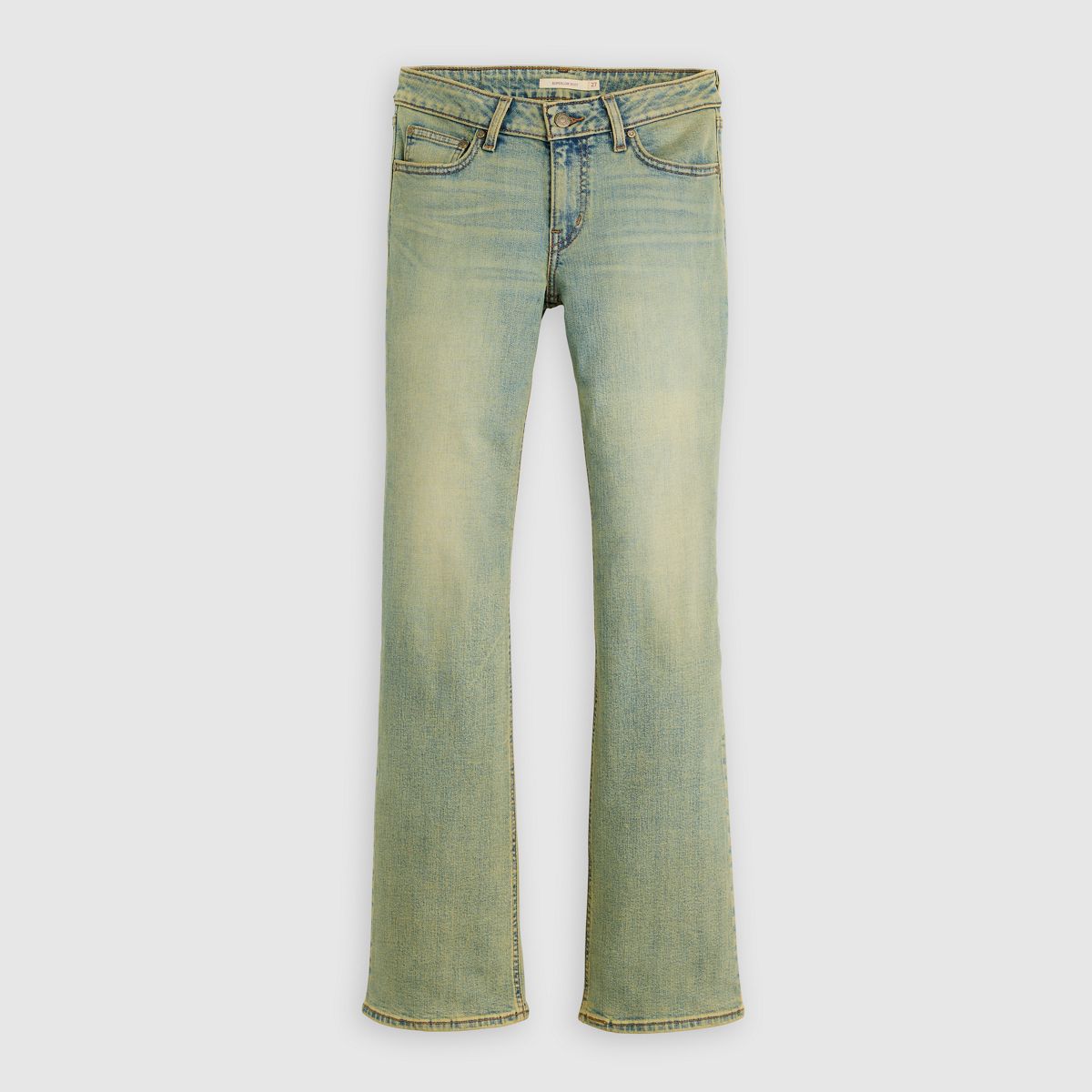 Superlow Bootcut Women's Jeans — Miners Business Str - Medium Wash