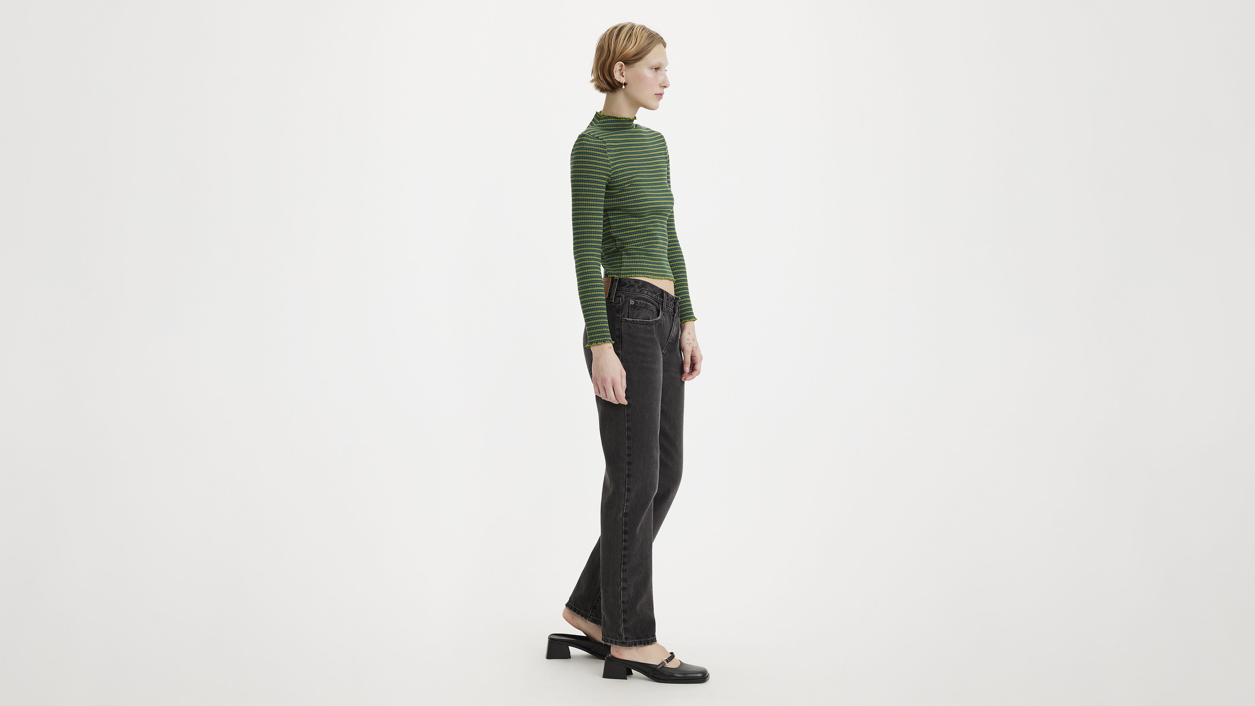 Middy Straight Jeans 4