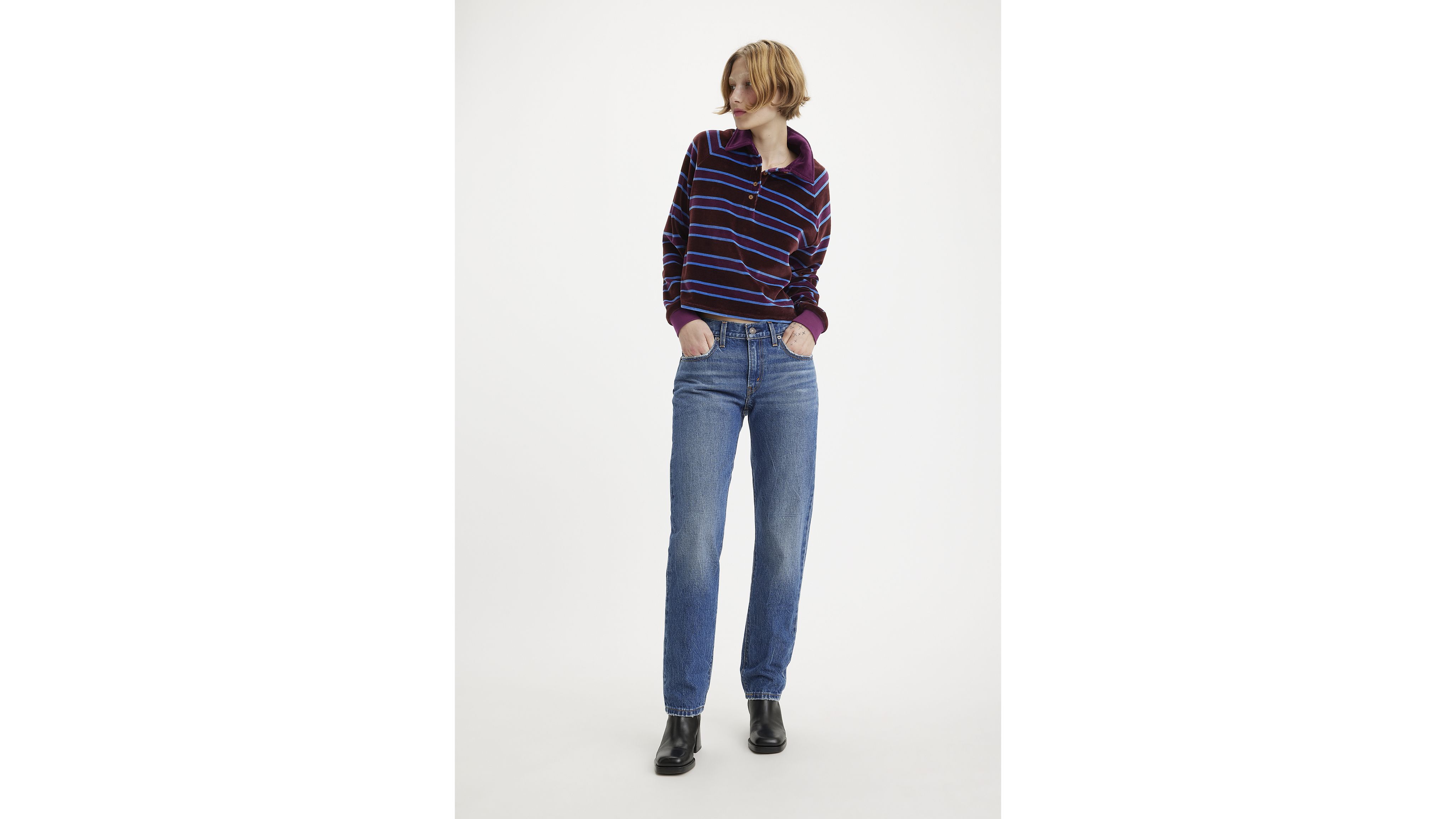 Middy Straight Women's Jeans 1