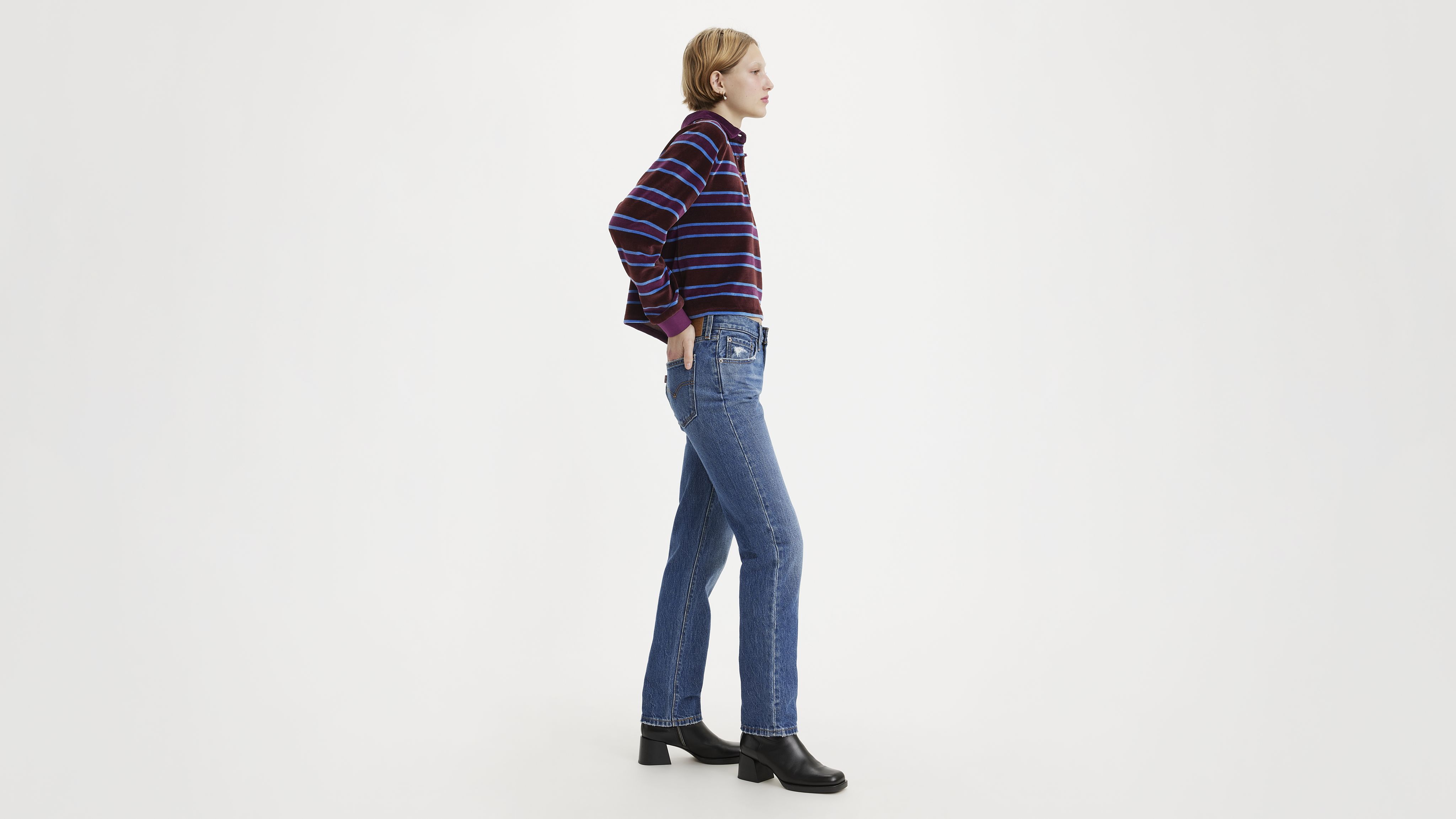 Middy Straight Women's Jeans 4