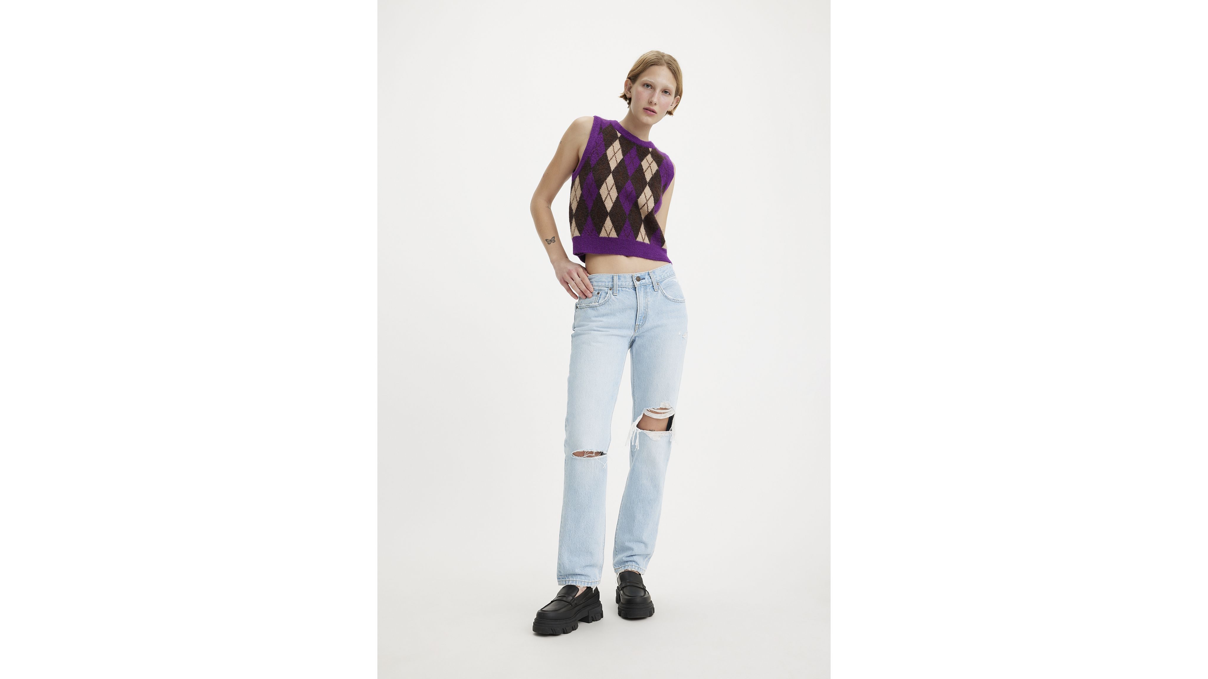 Middy Straight Women's Jeans 1
