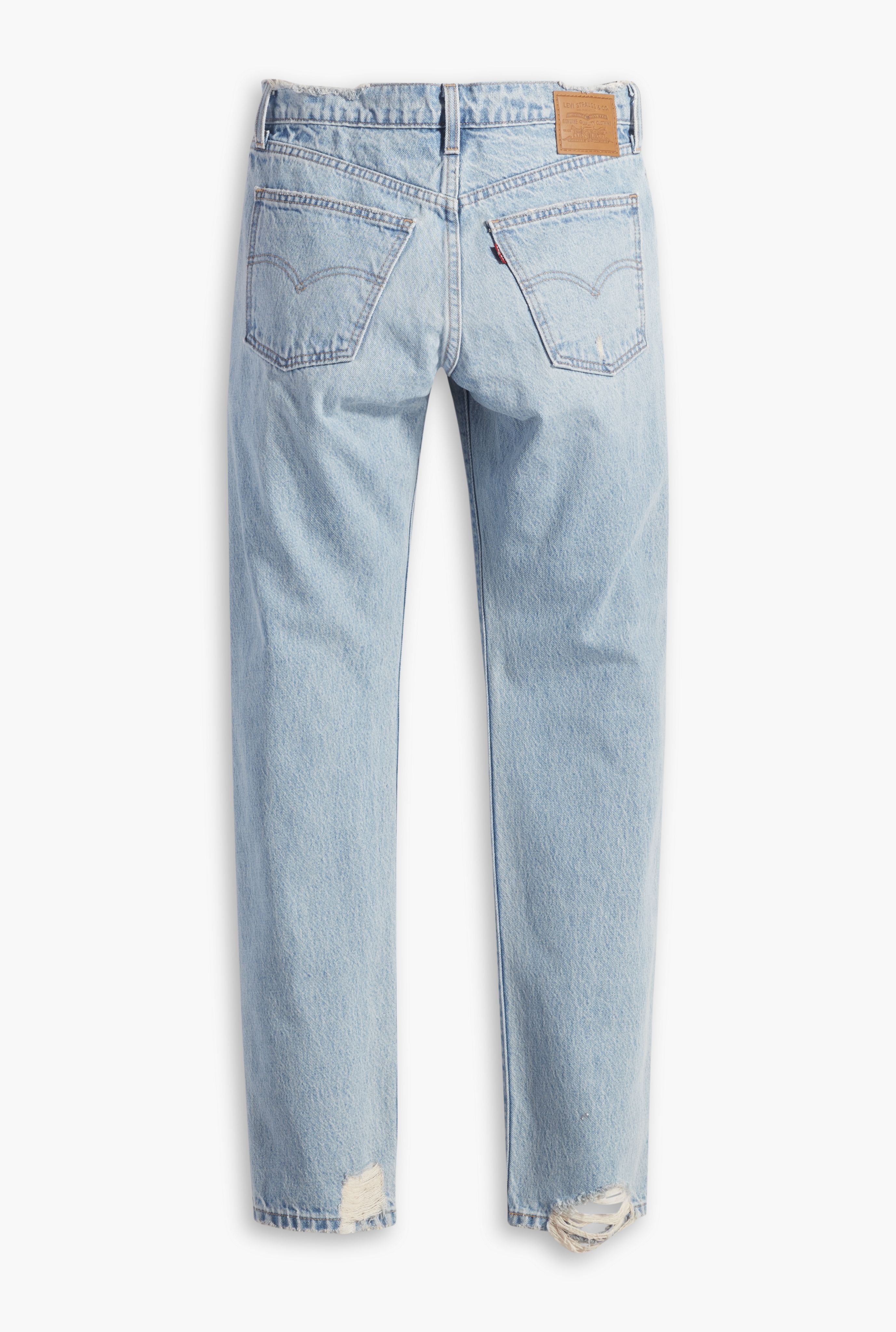 Mid Rise Straight Women's Jeans 7