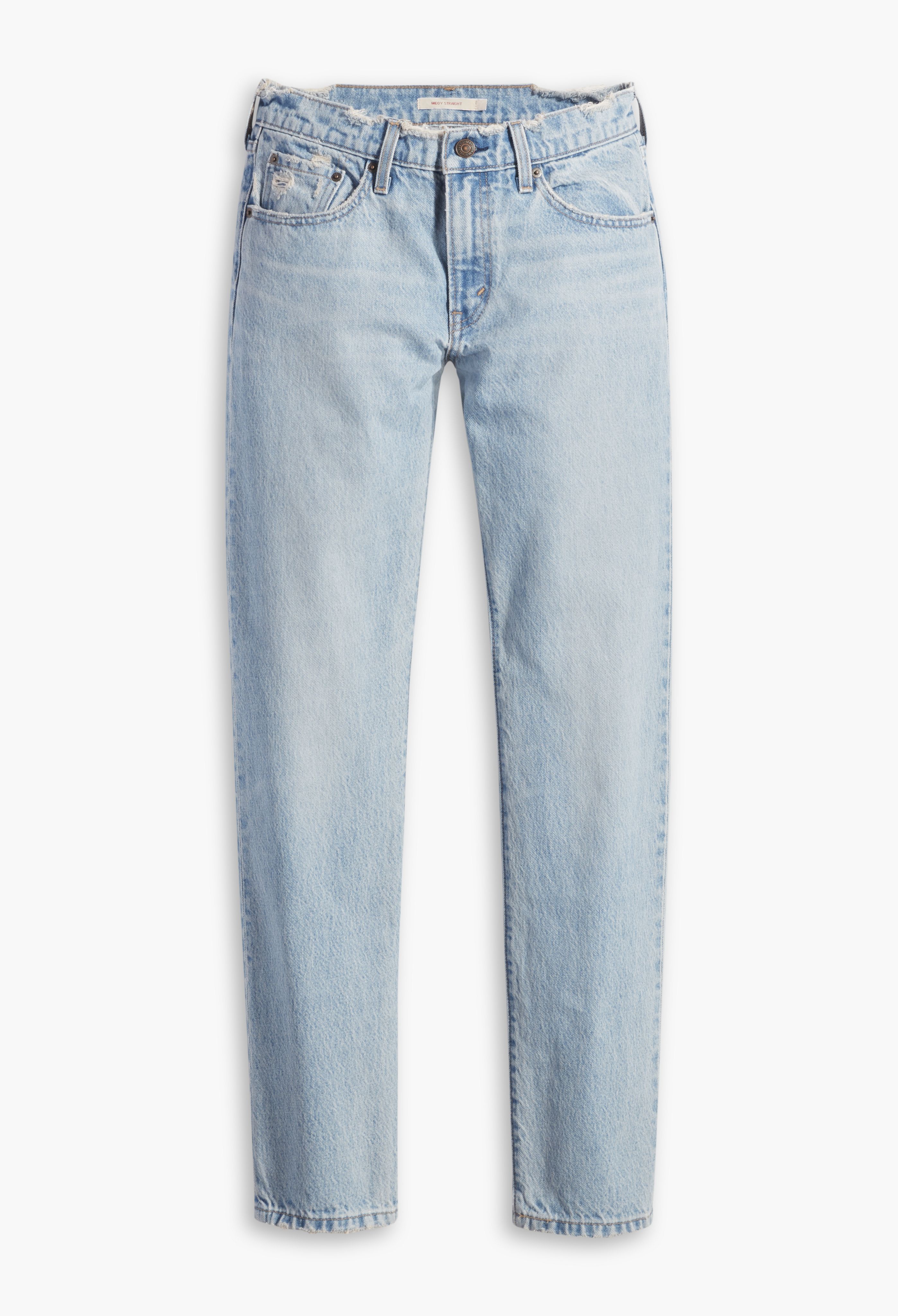 Mid Rise Straight Women's Jeans 6