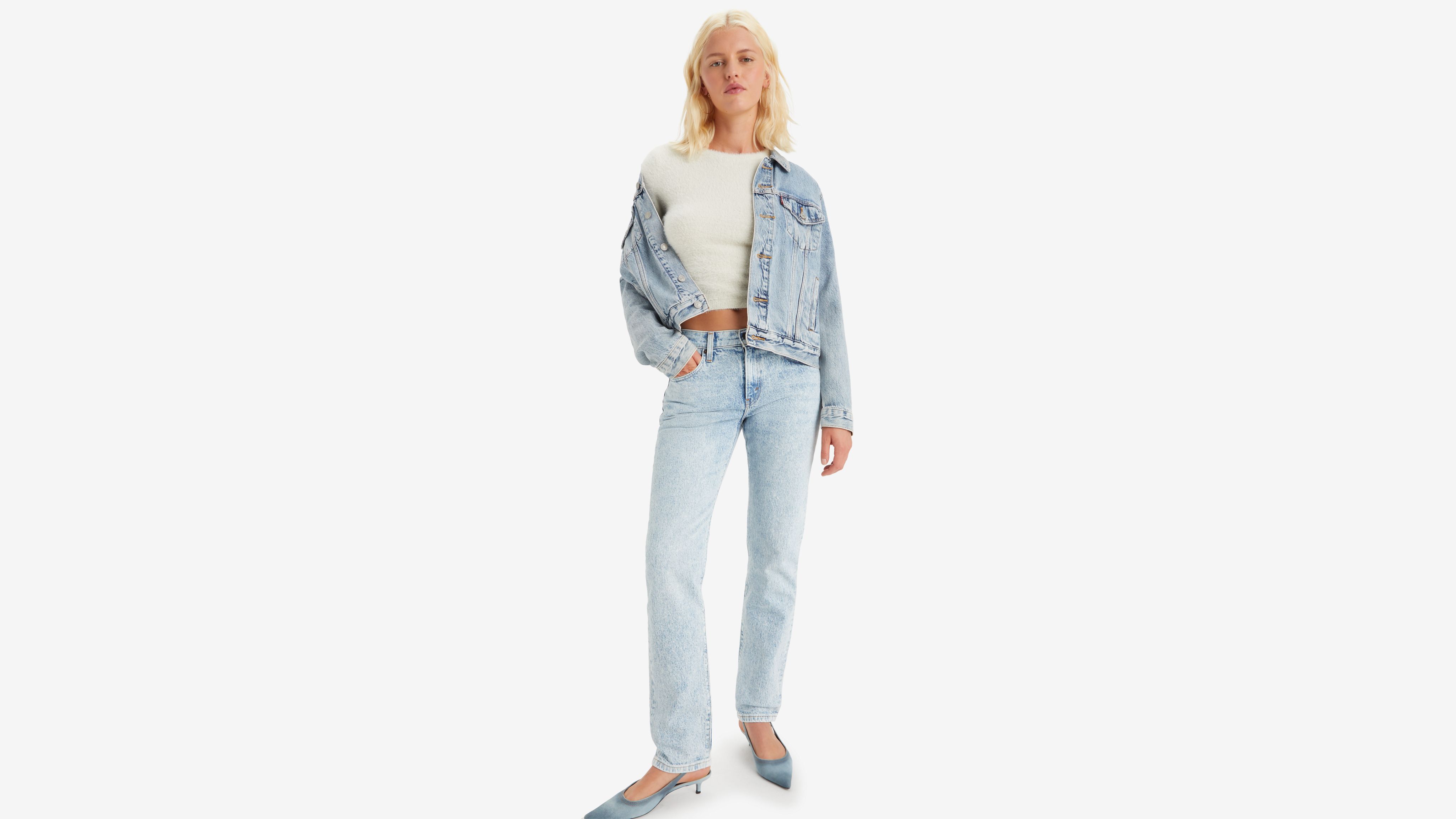 Middy Straight Jeans 1