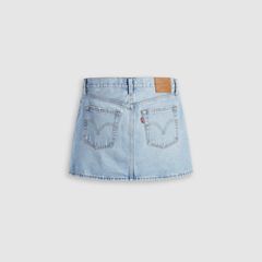 Icon Skirt — Light Indigo Worn In - Blue 7