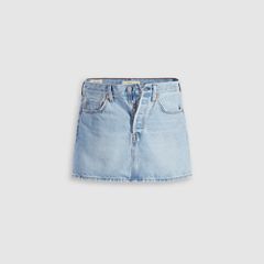 Icon Skirt — Light Indigo Worn In - Blue 6