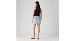 Icon Skirt — Light Indigo Worn In - Blue 3