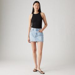 Icon Skirt — Light Indigo Worn In - Blue 1