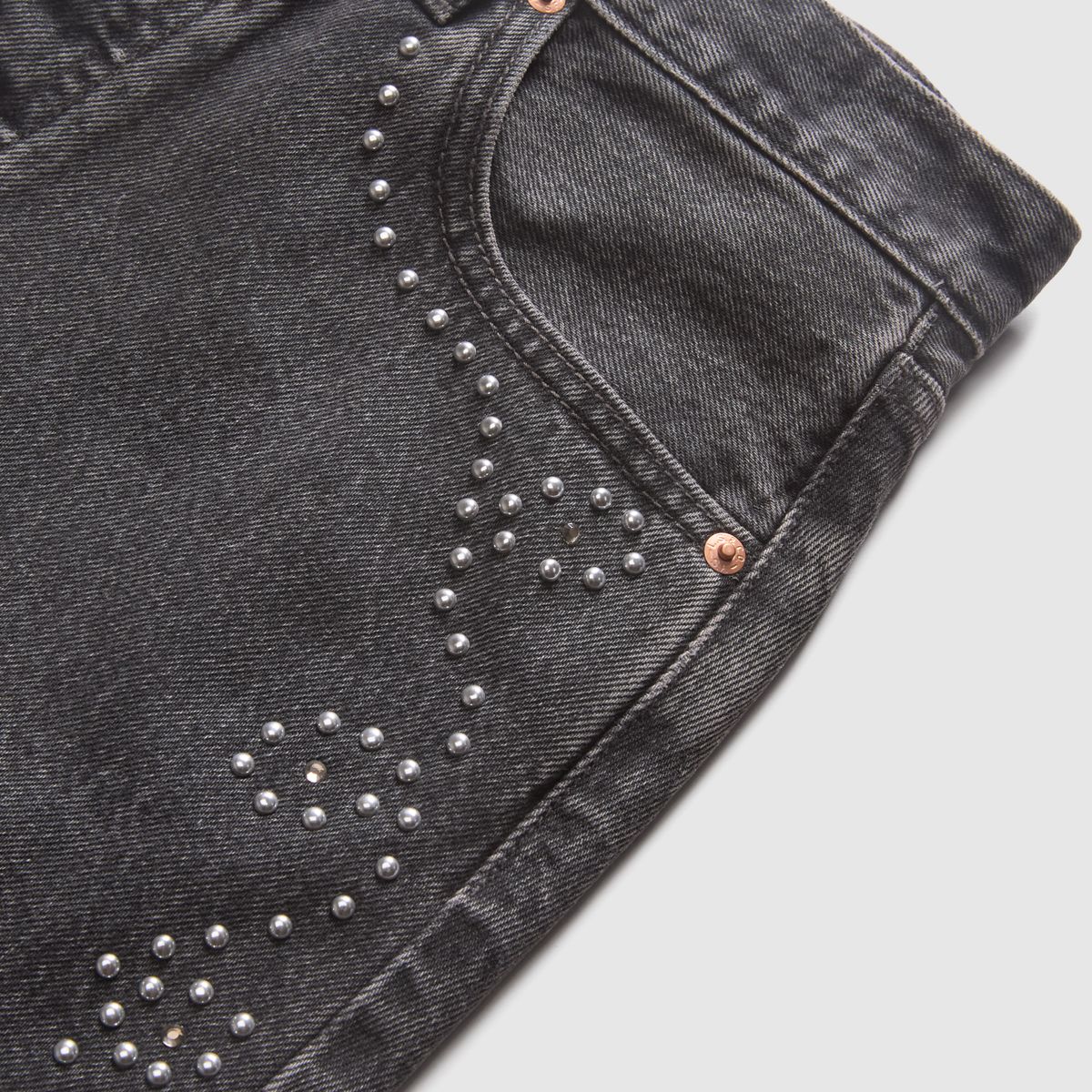 Icon Skirt — Bejeweled Skirt - Black