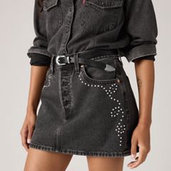 Icon Skirt — Bejeweled Skirt - Black 2