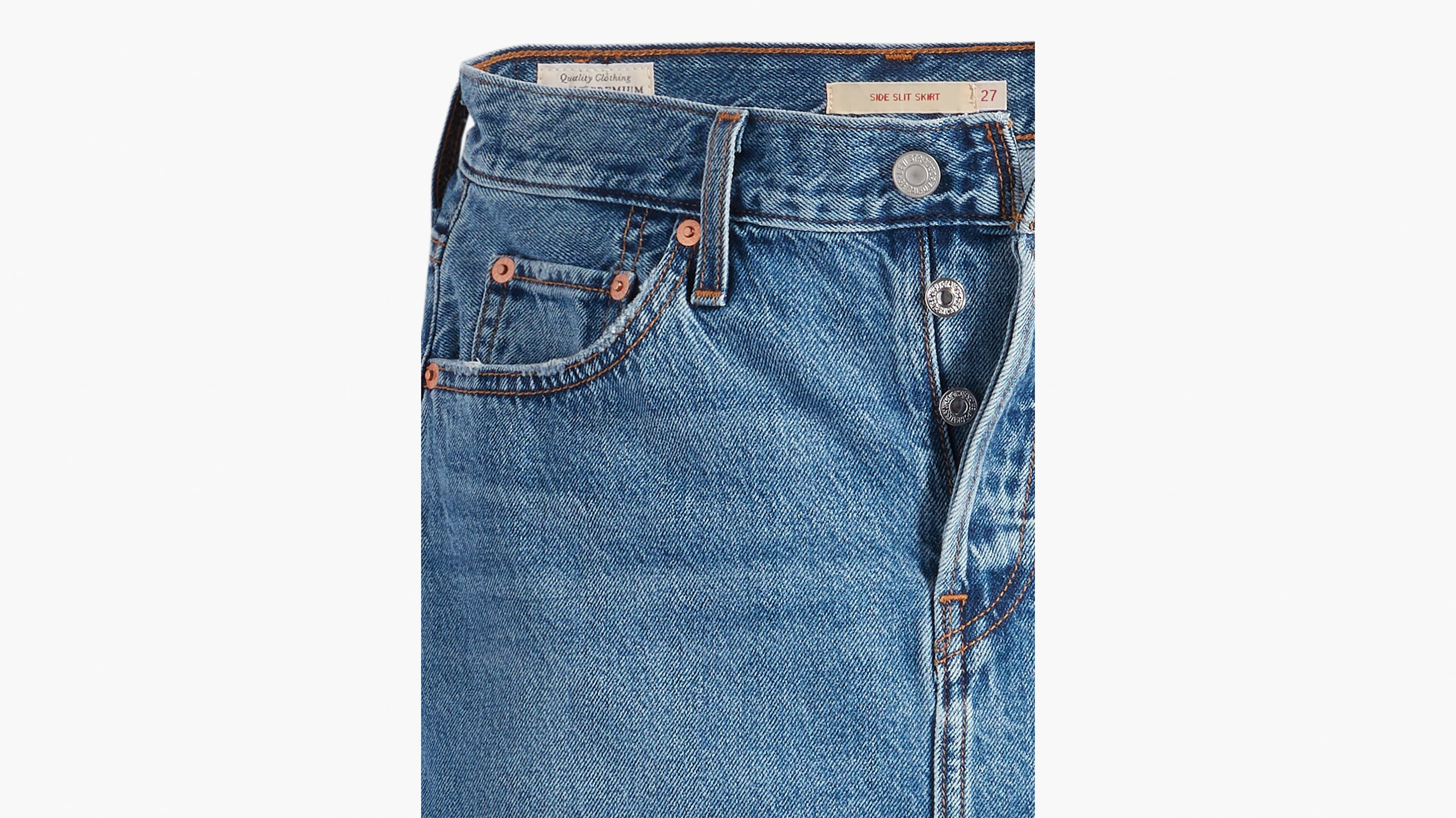 Falda con abertura lateral 8