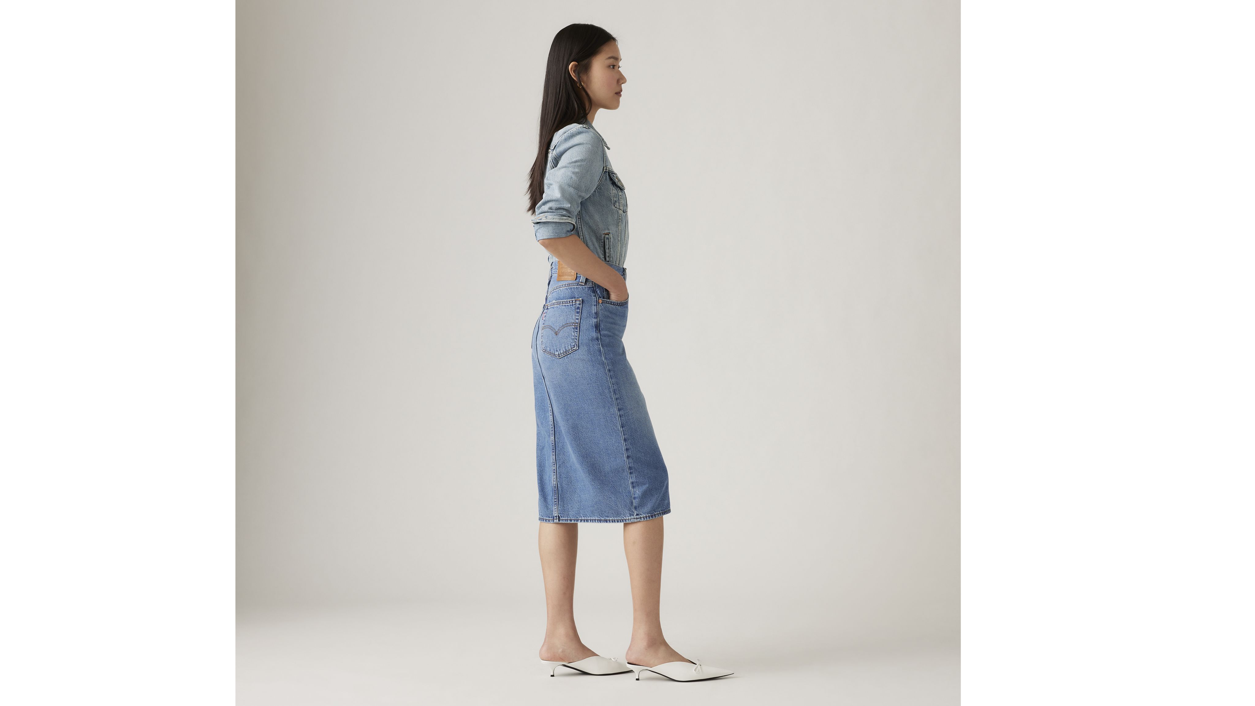 Falda con abertura lateral 4