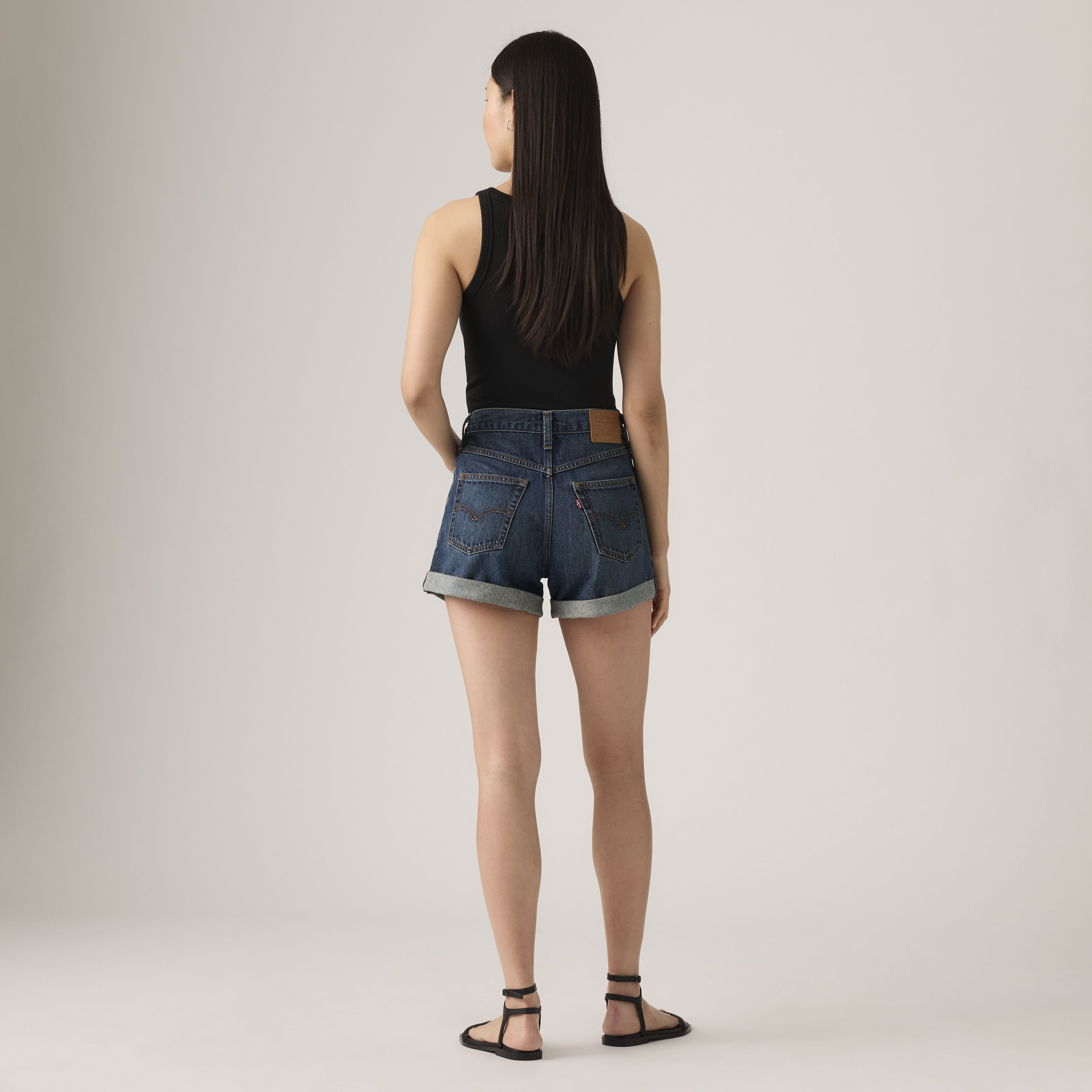 Rolled 80s Mom Women's Shorts 3