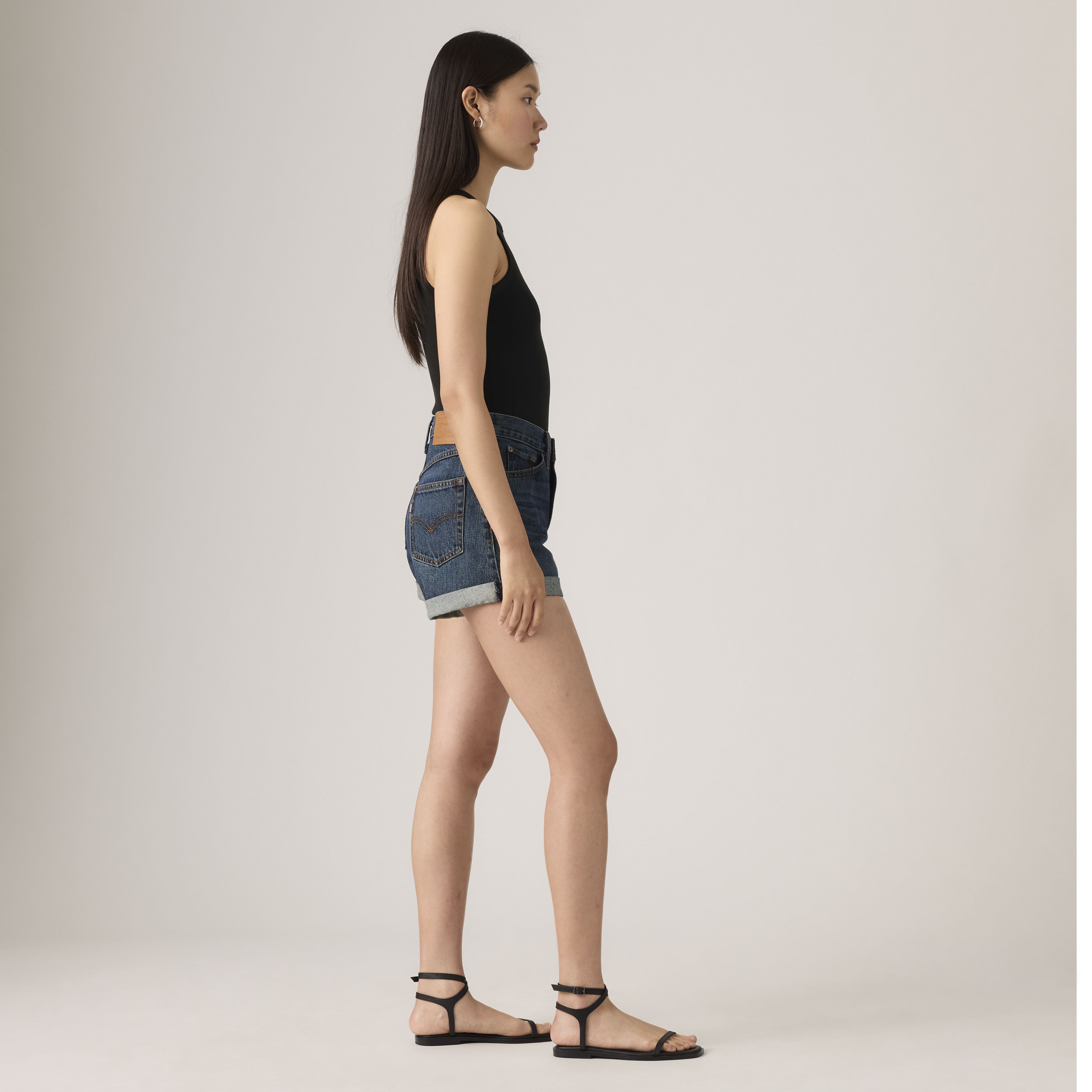 Rolled 80s Mom Women's Shorts 4