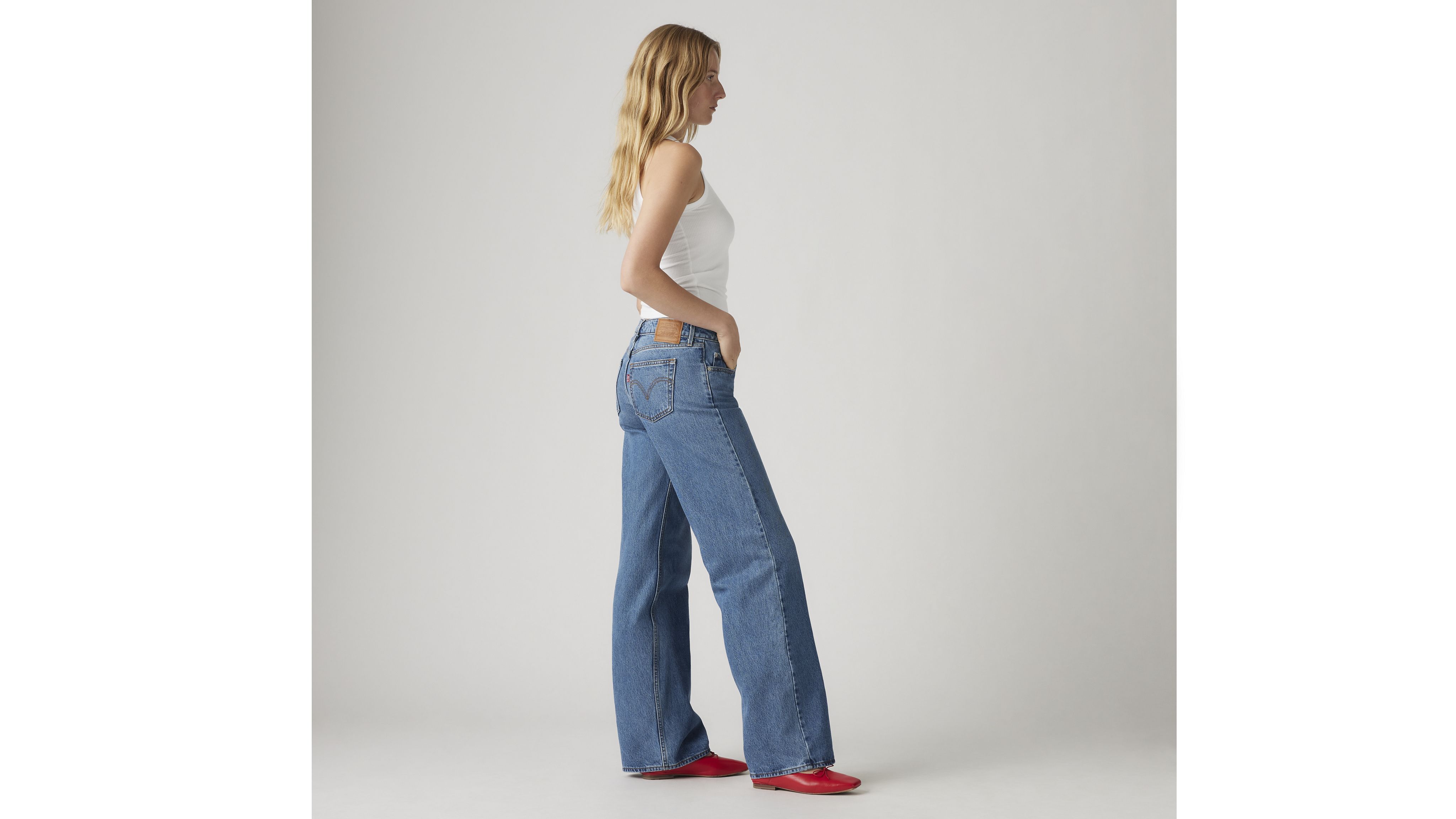 Low Loose Women's Jeans 2