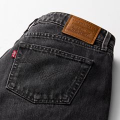 Low Loose Women's Jeans — Tech Storm - Black 7