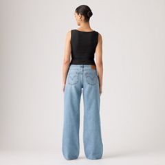 Low Loose Women's Jeans — Shakey Ground - Medium Wash 3