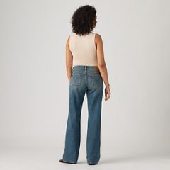 Low Loose Women's Jeans — Counting Bills - Dark Wash 4