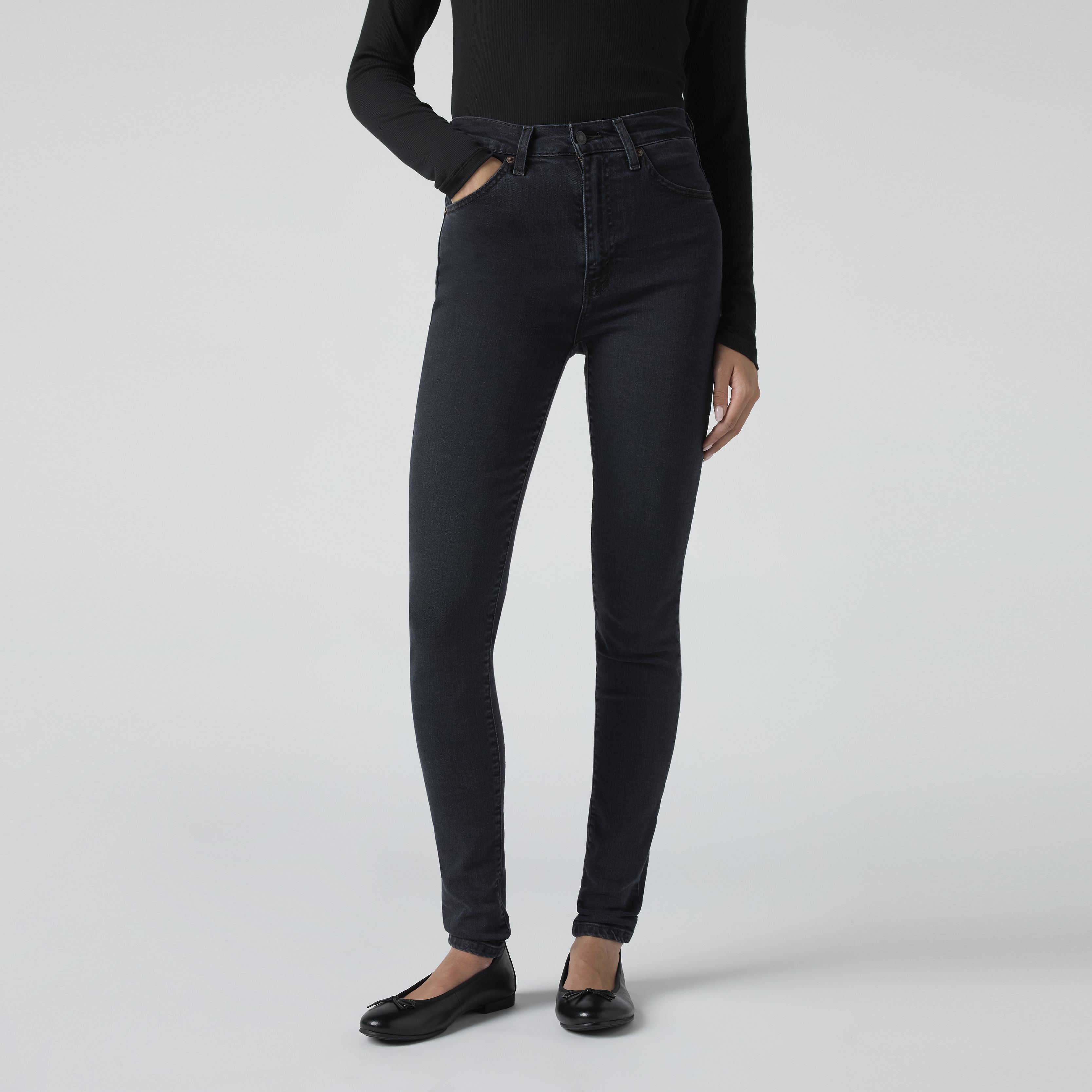 Retro High Skinny Jeans 2