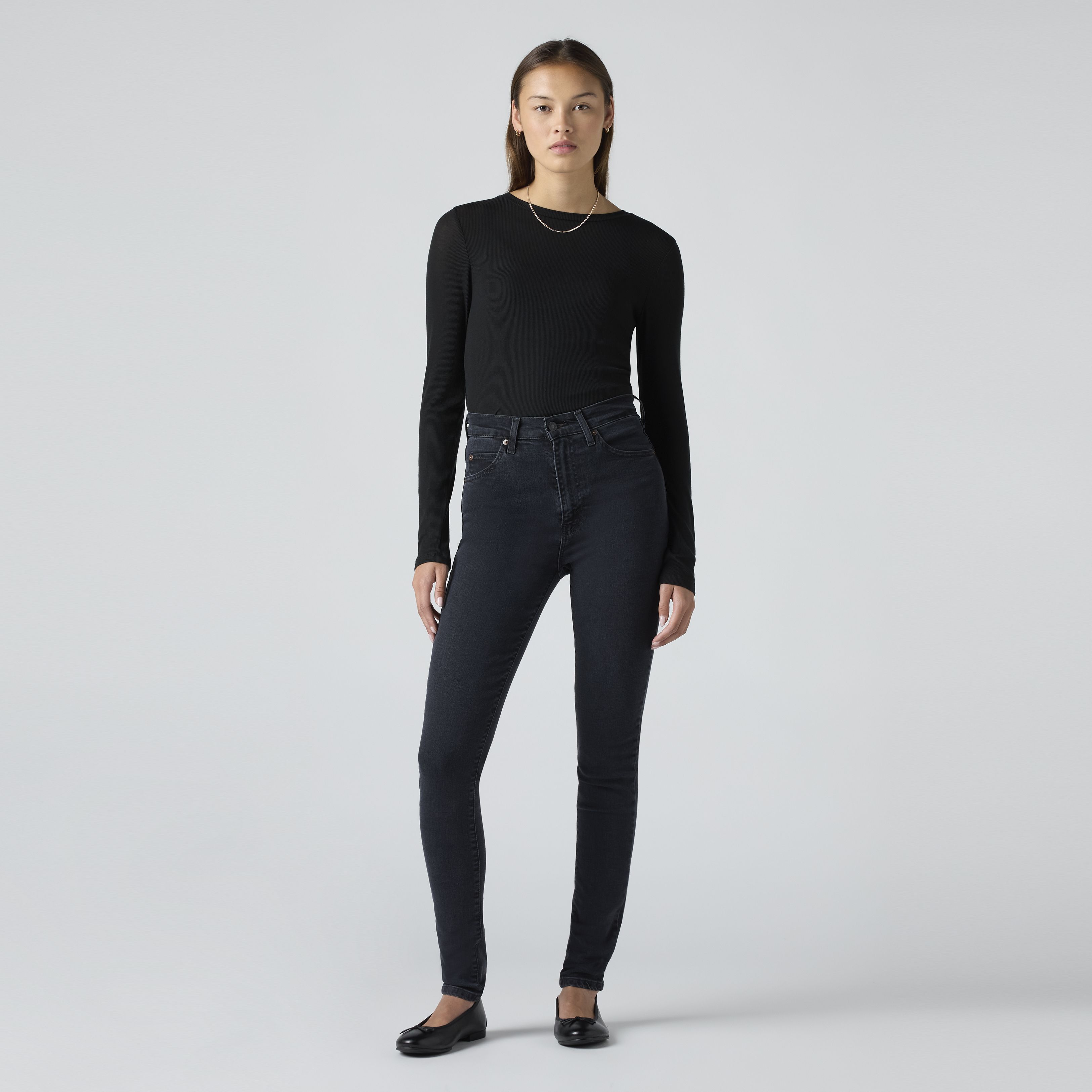 Retro High Skinny Jeans 5