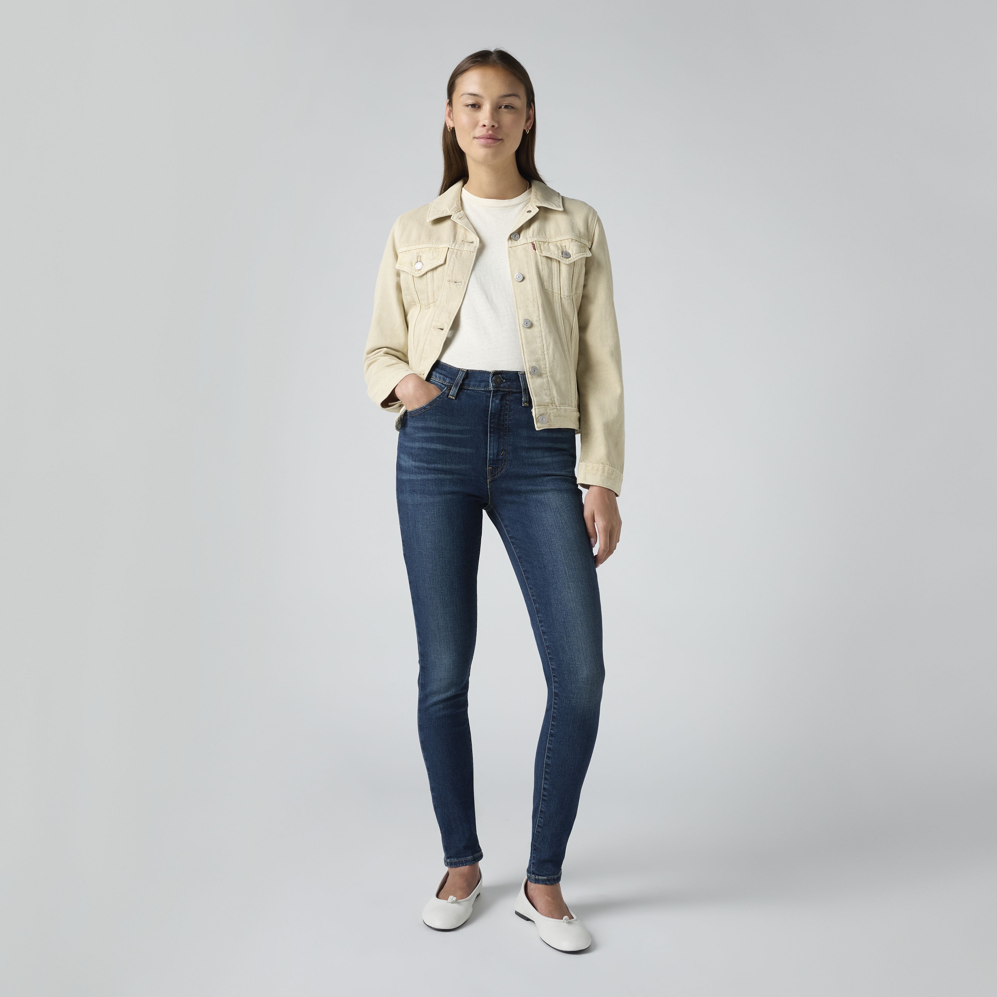 Retro High Skinny Jeans 1