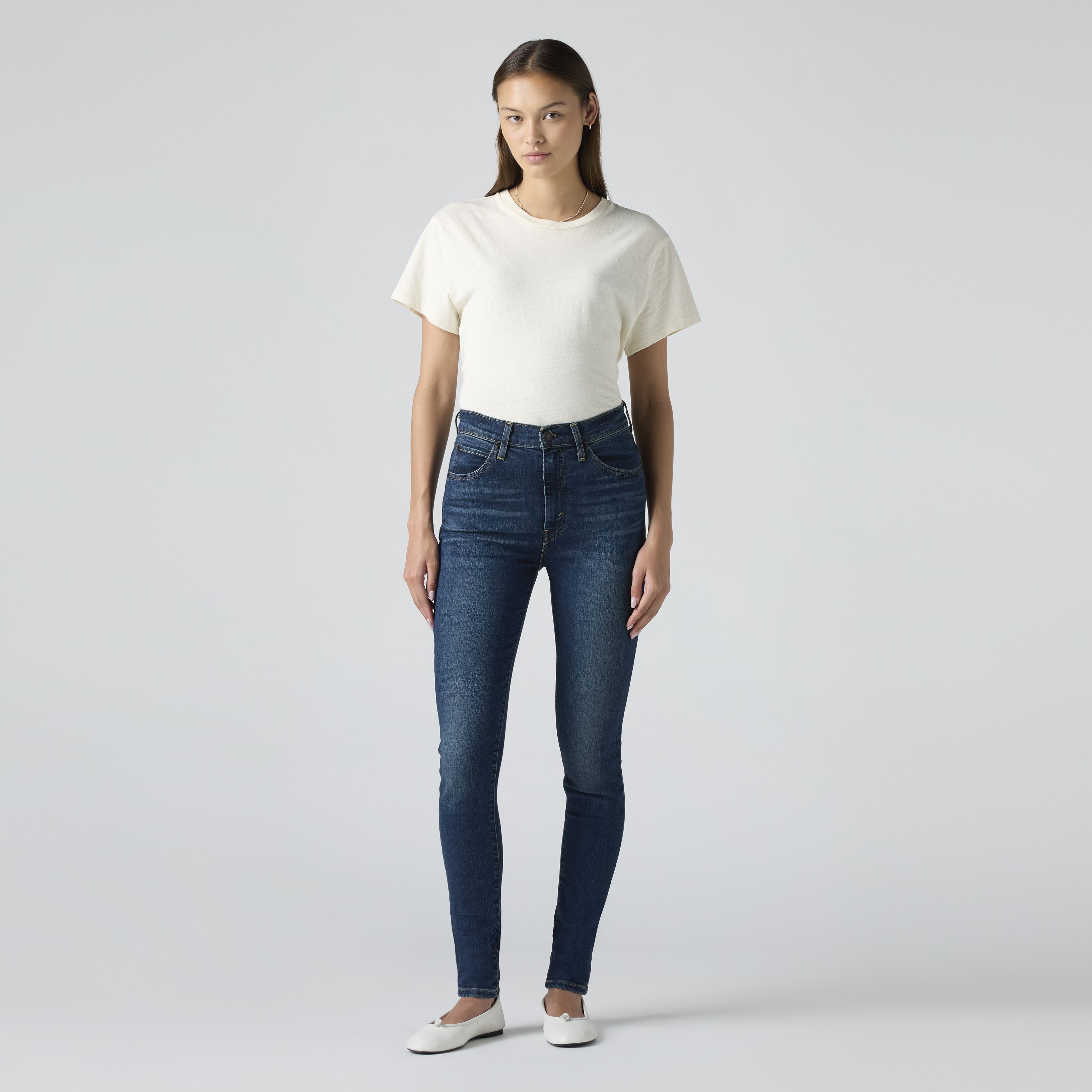 Retro High Skinny Jeans 5