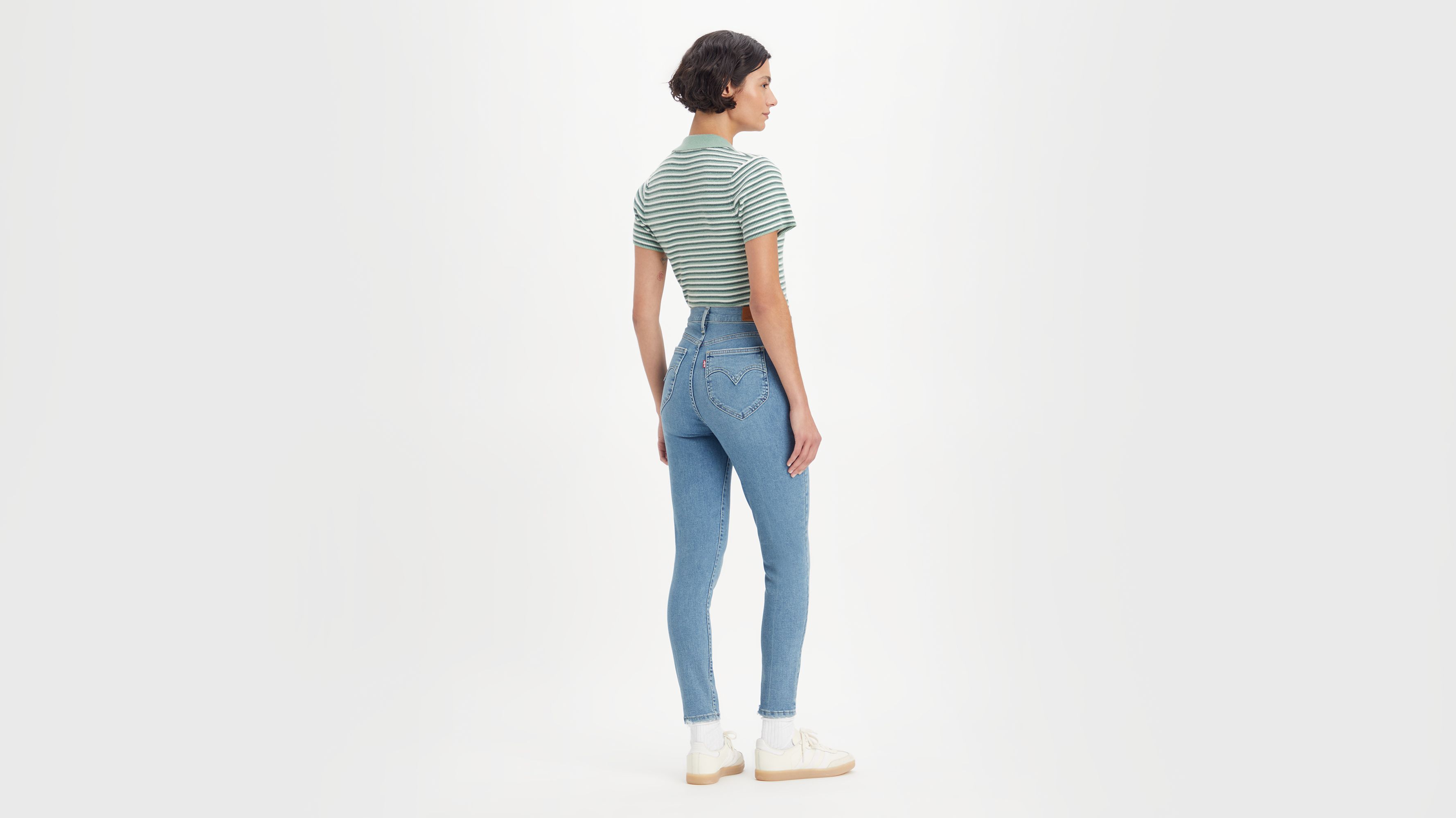 Retro High Skinny Jeans 1