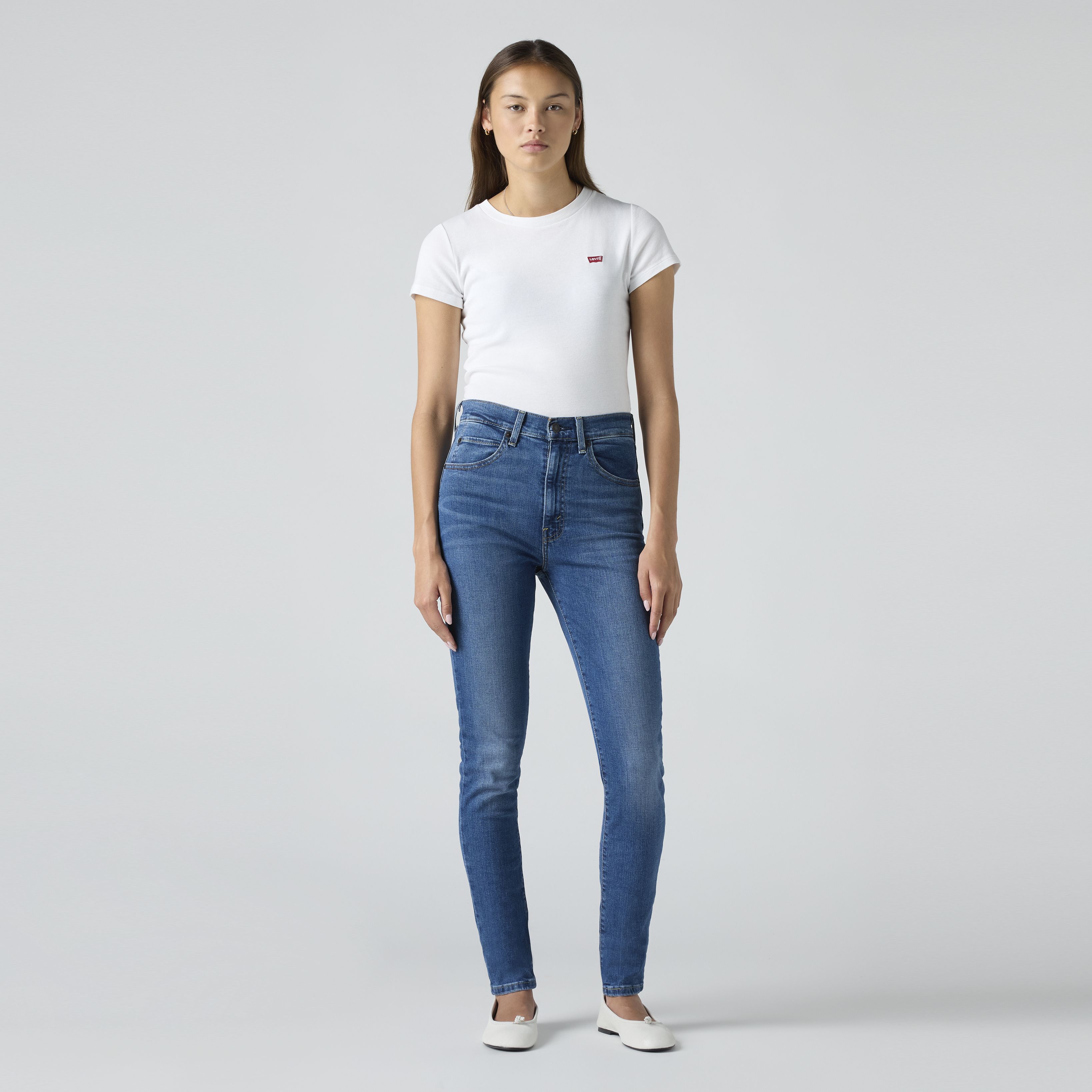 Retro High Skinny Jeans 5