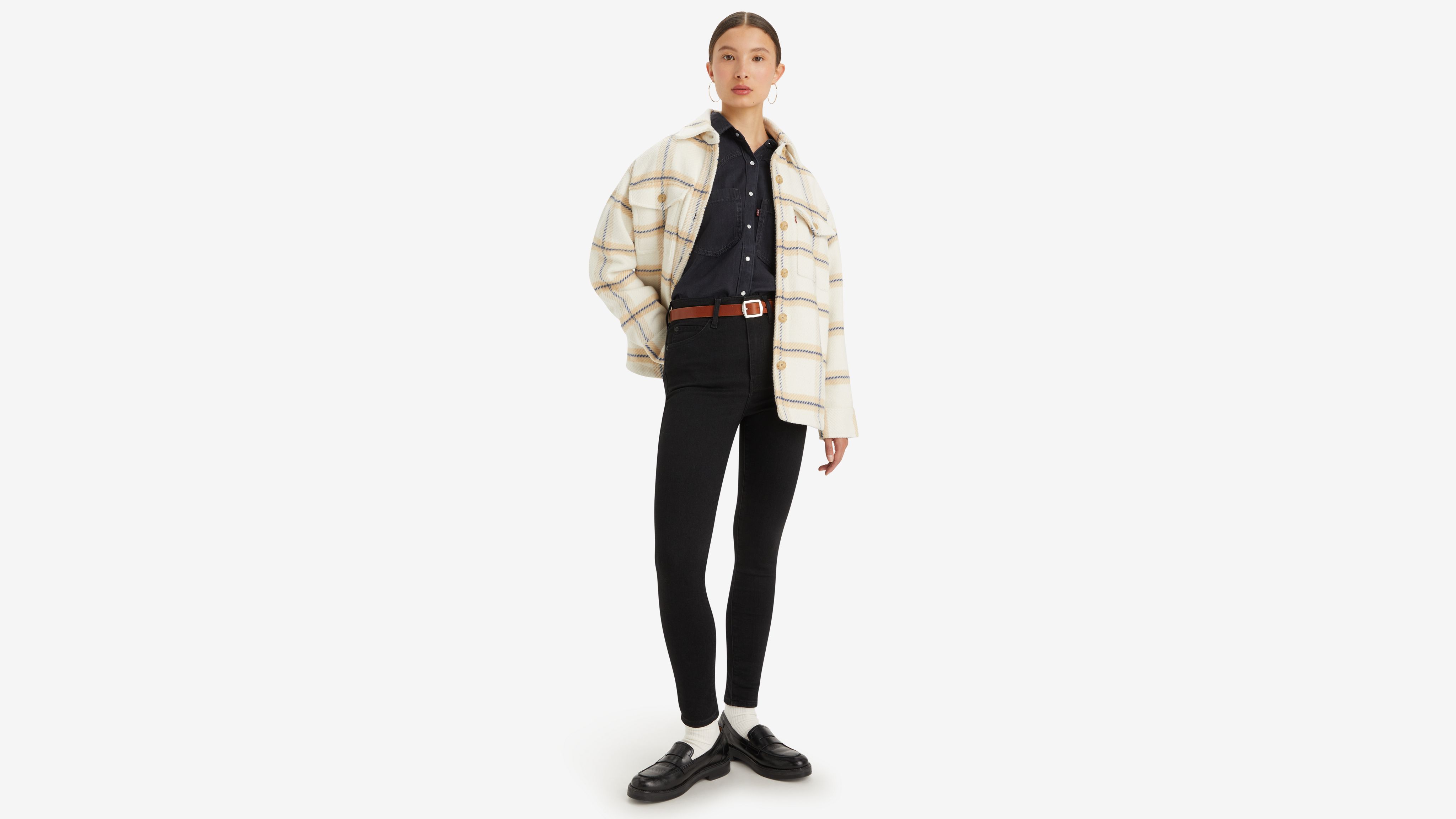 Retro High Skinny Jeans 1