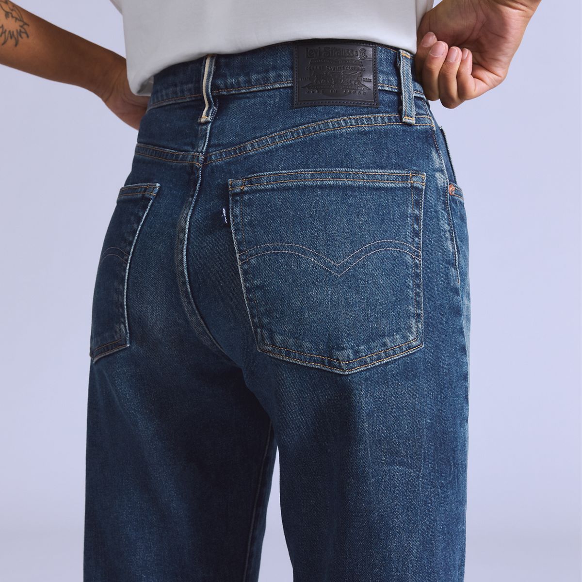Levi’s® Blue Tab™ Women’s Column Jeans — Cut Water - Medium Wash
