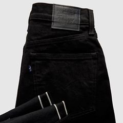 Levi’s® Blue Tab™ Women’s Column Jeans — One Wash Black Made of Japan - Black 9