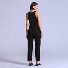 Levi’s® Blue Tab™ Women’s Column Jeans — One Wash Black Made of Japan - Black 4