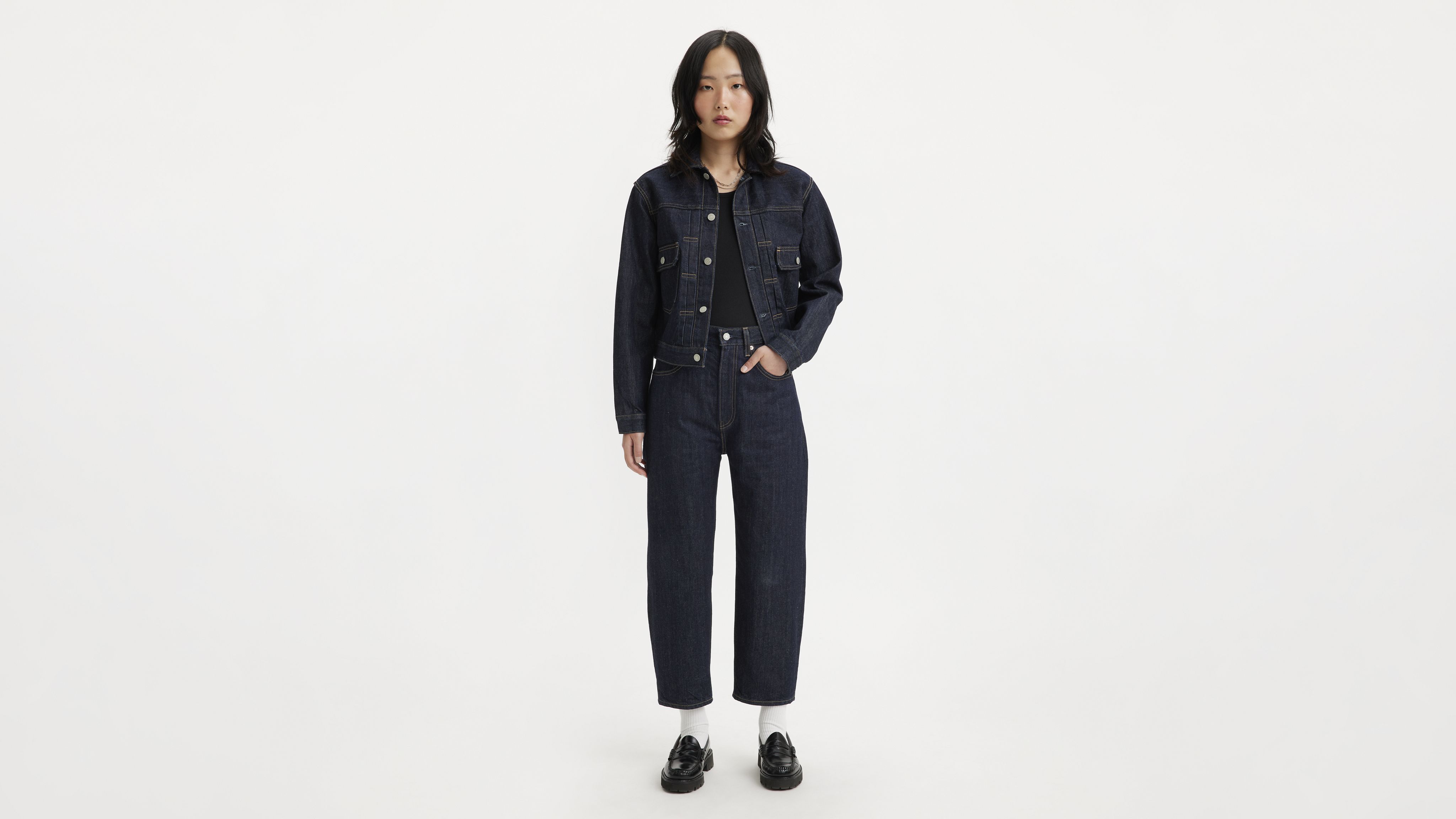 Women's Barrel Jeans 5
