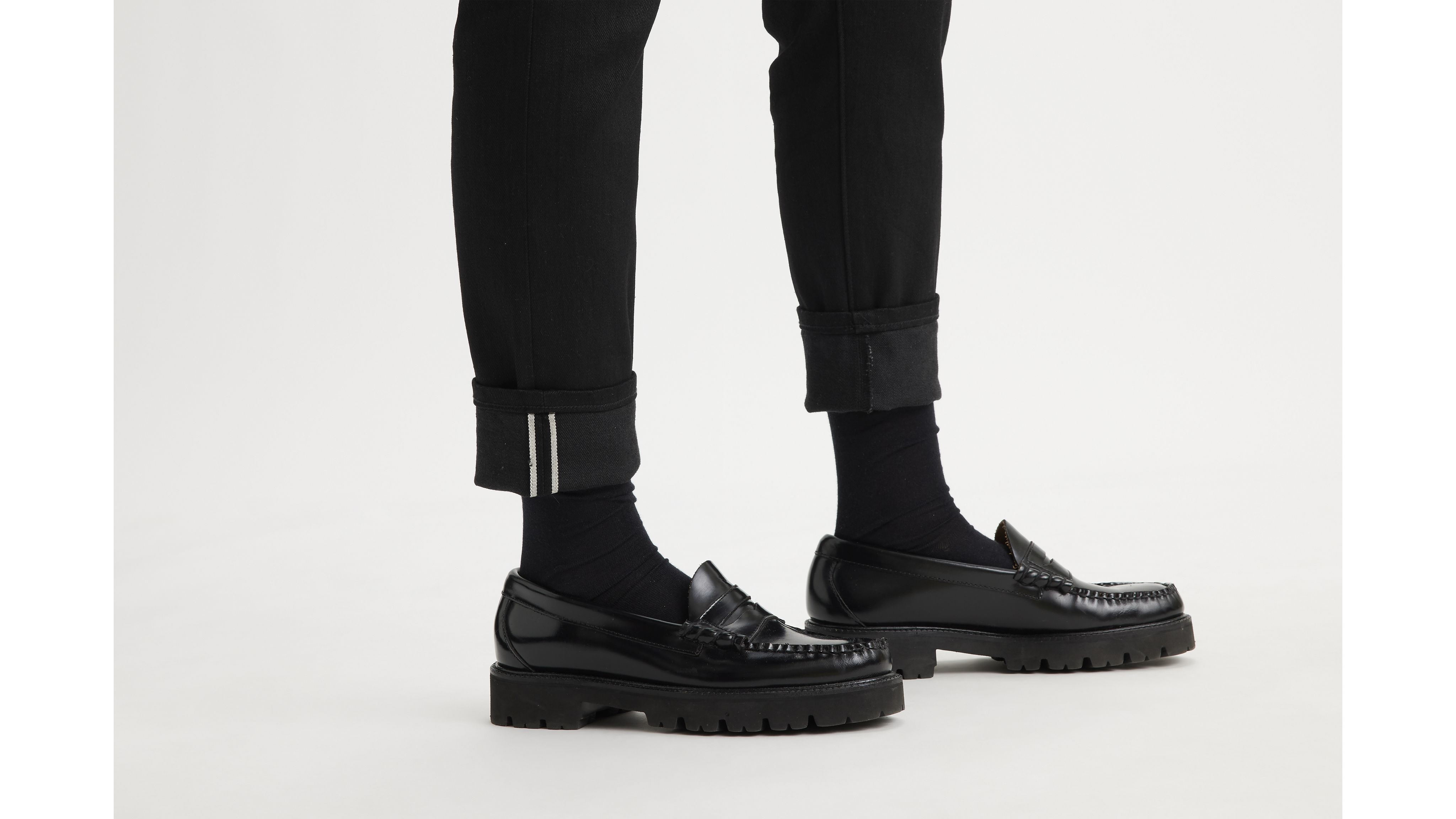 Japanese Selvedge High Rise Slim Women's Jeans - Black | Levi's® US