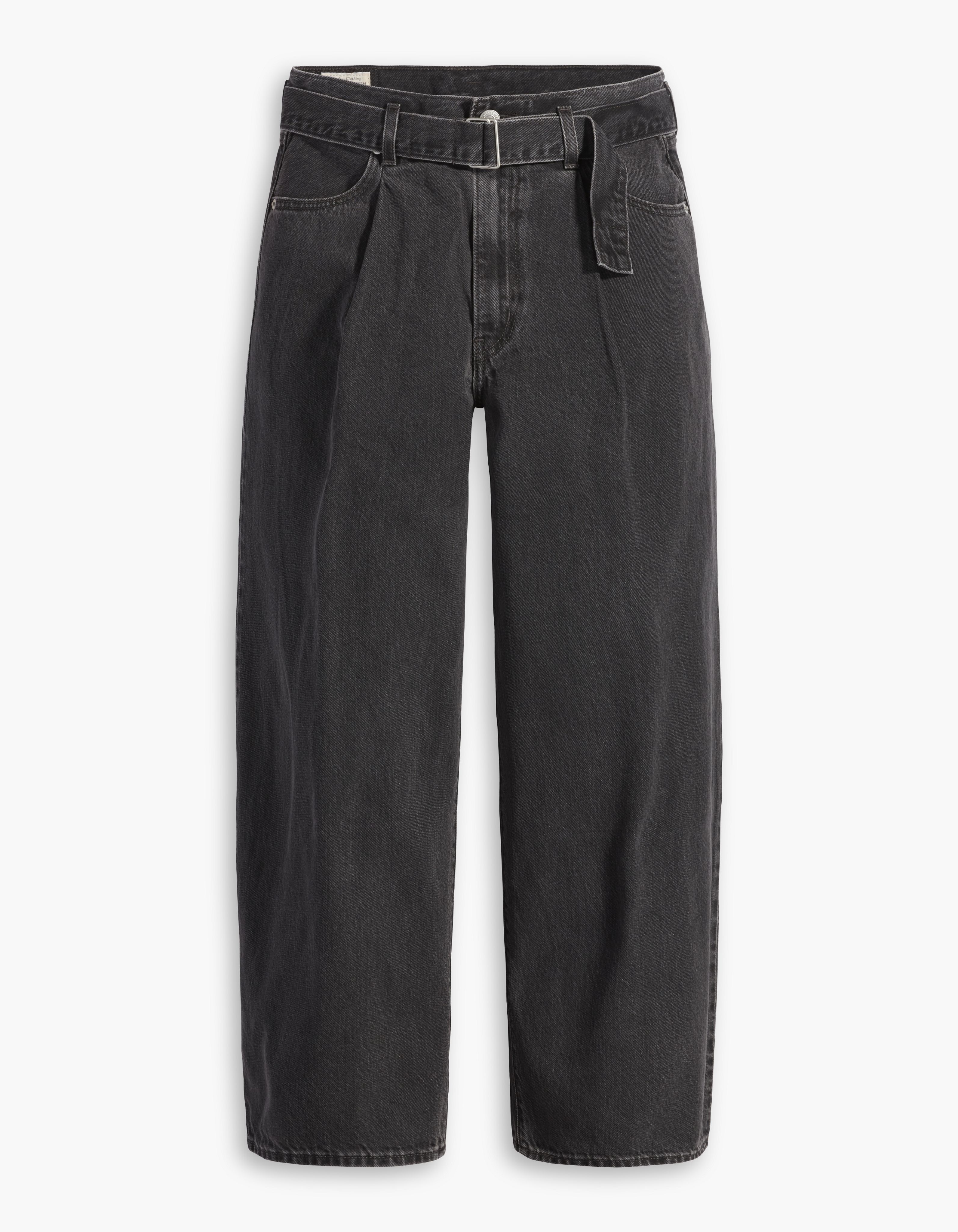 Belted Baggy Women's Jeans 6