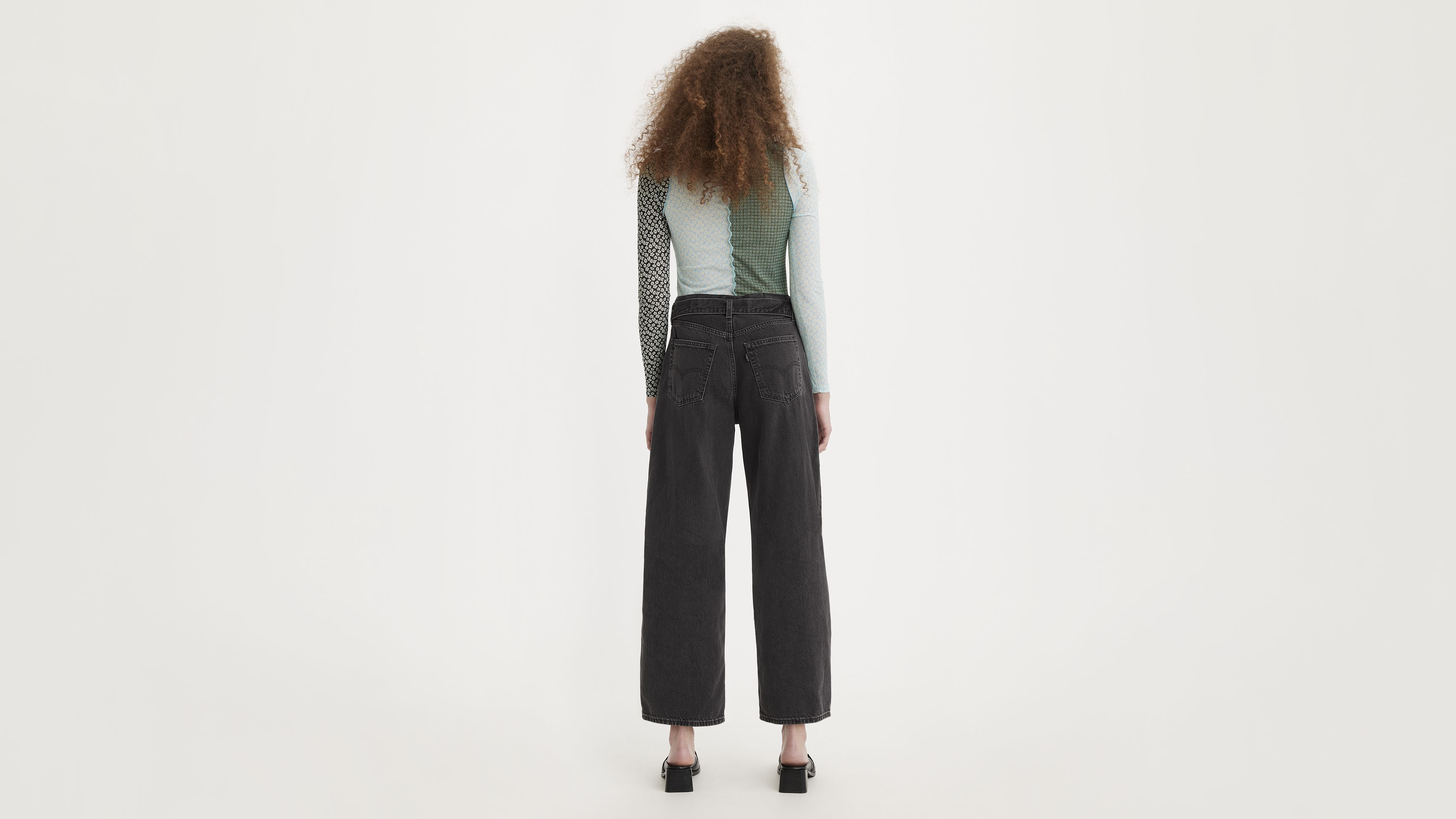 Belted Baggy Women's Jeans 3