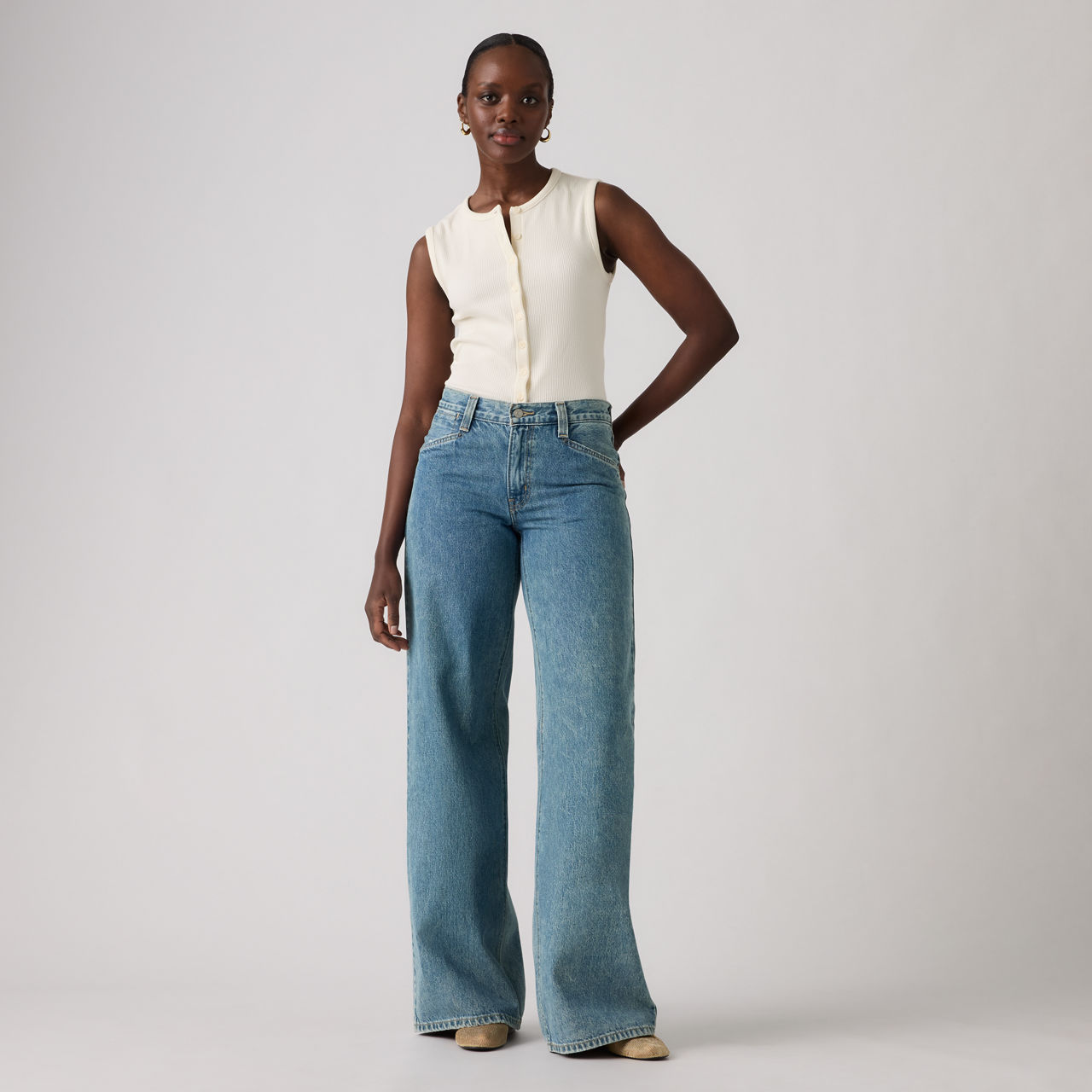 '94 Baggy Wide Leg Jeans 5