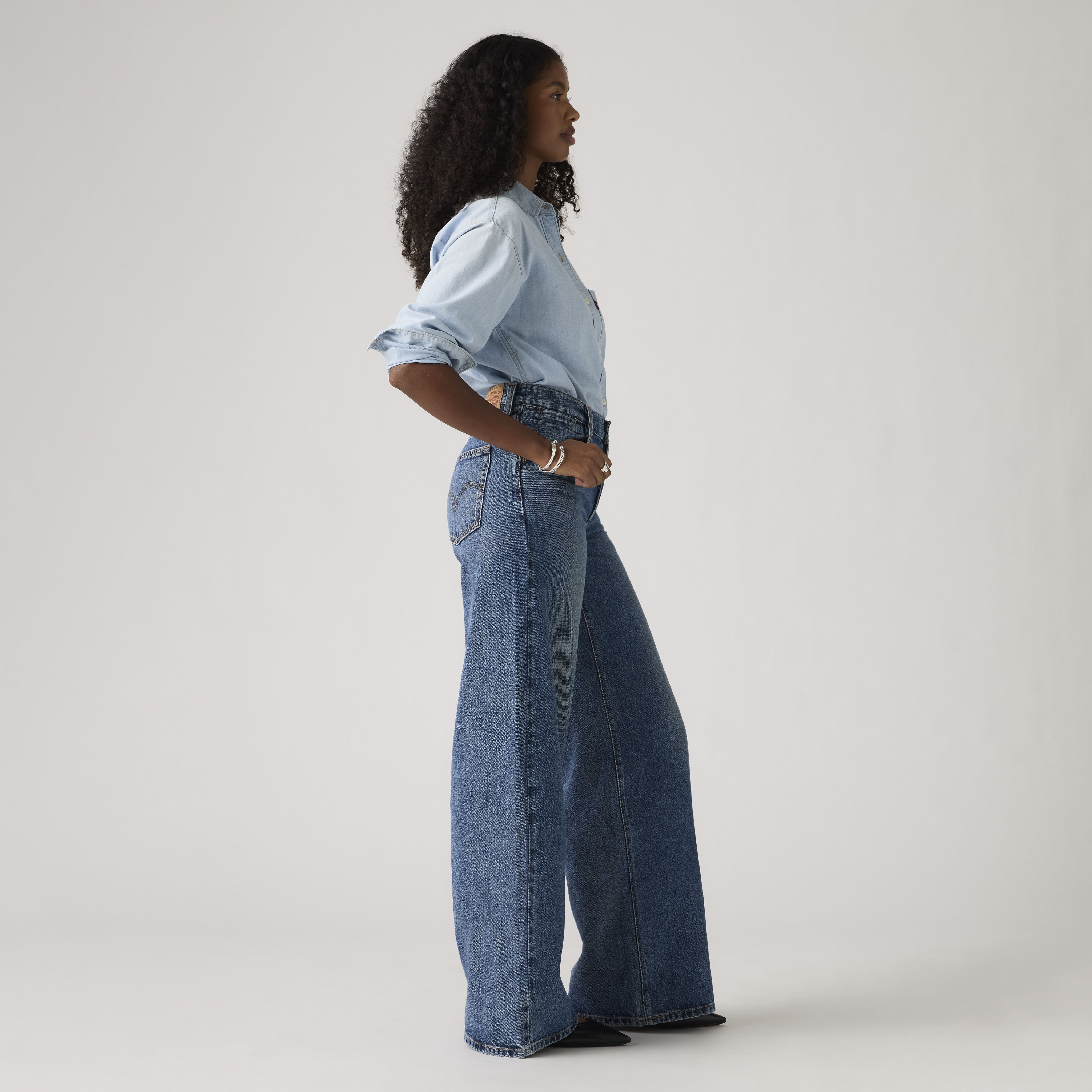 94 Baggy Jeans met wijde pijpen 3